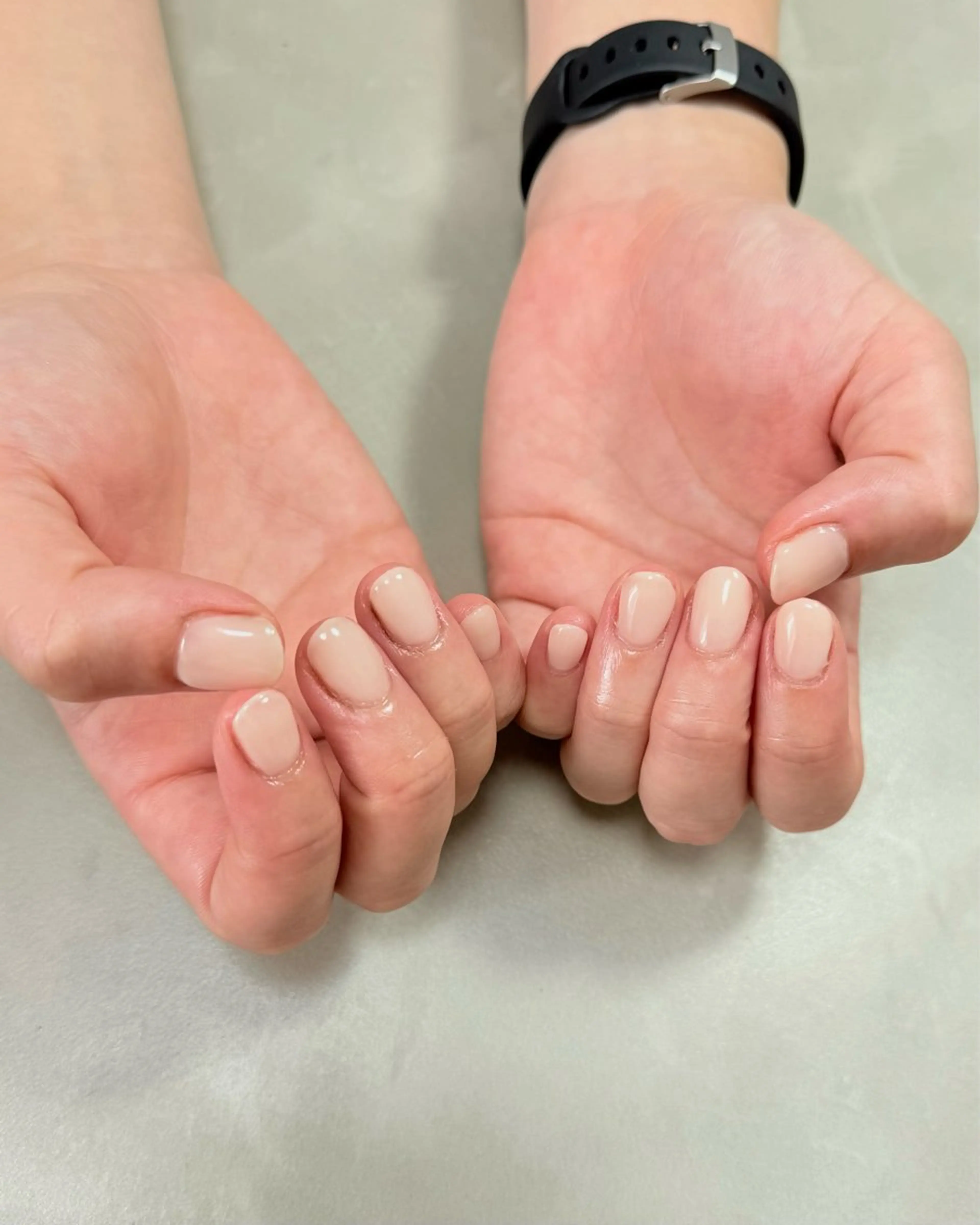 【オフなし】ワンカラー♡指先にほんの少しの幸せを♡の写真