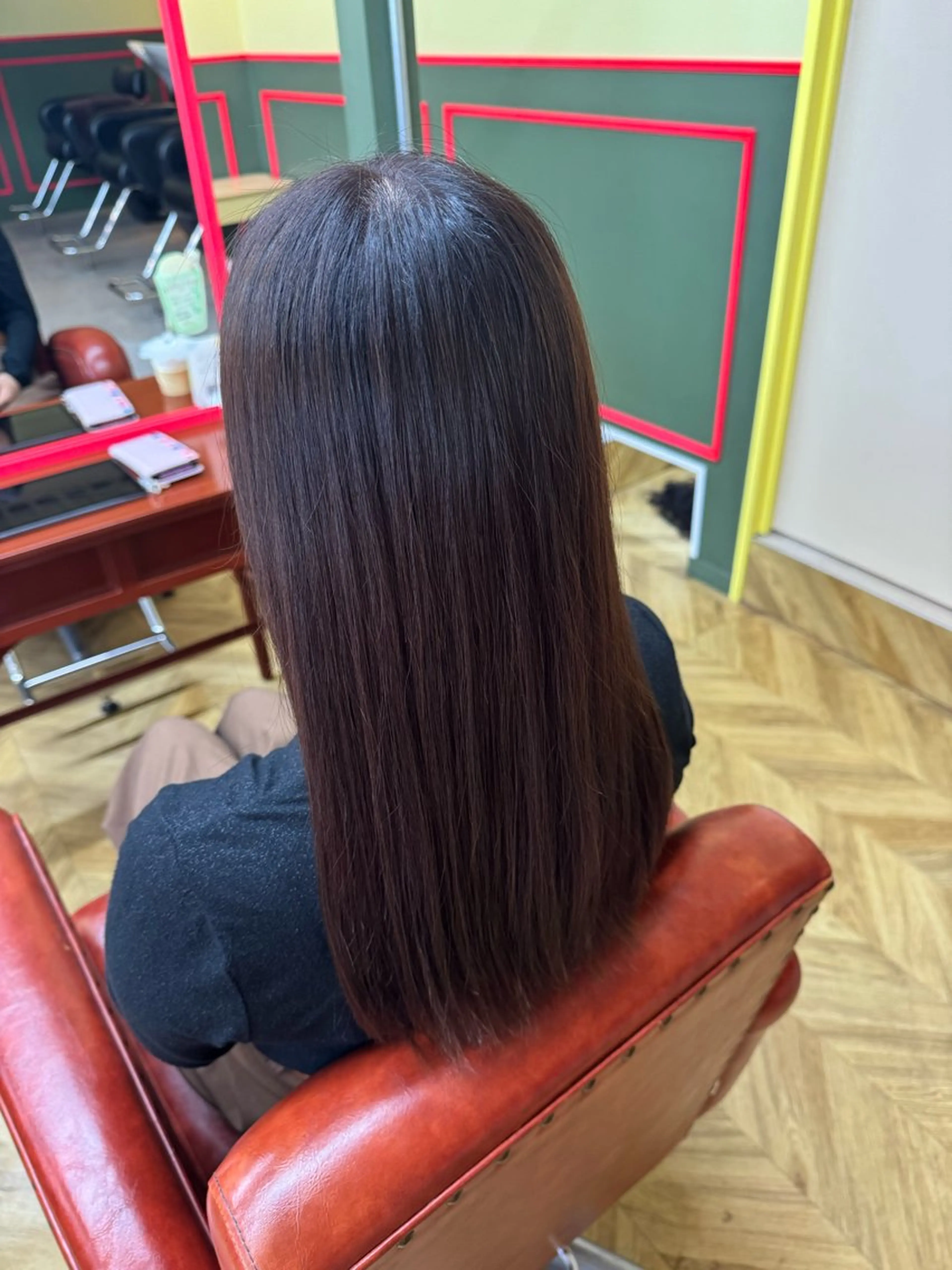 ロング カラー ヘアカラー トリートメント ヘッドスパ 米倉 麻衣のヘアスタイル