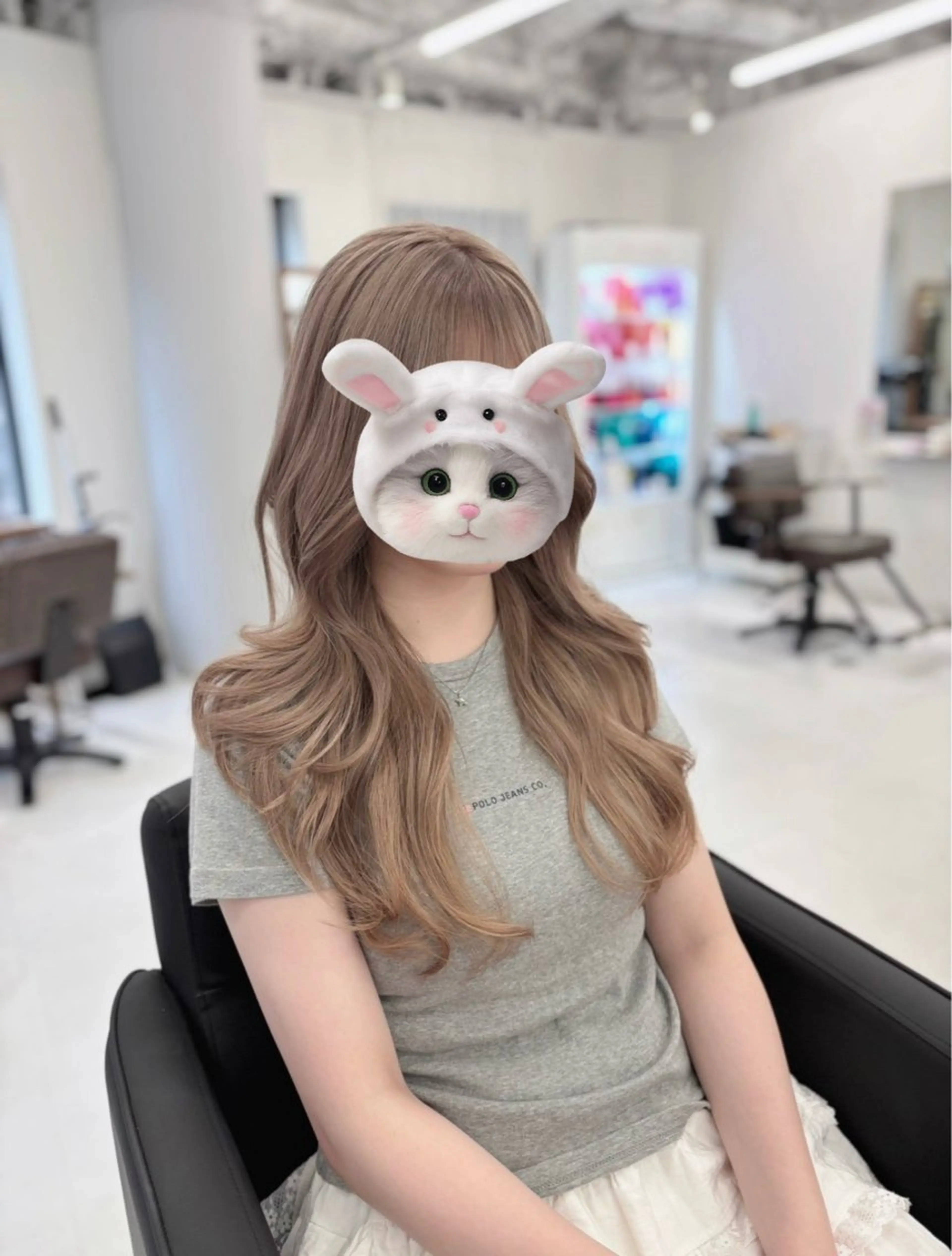 カラー happiness所属・🍒ピンクベージュ /ベージュ🍒なつきのヘアスタイル