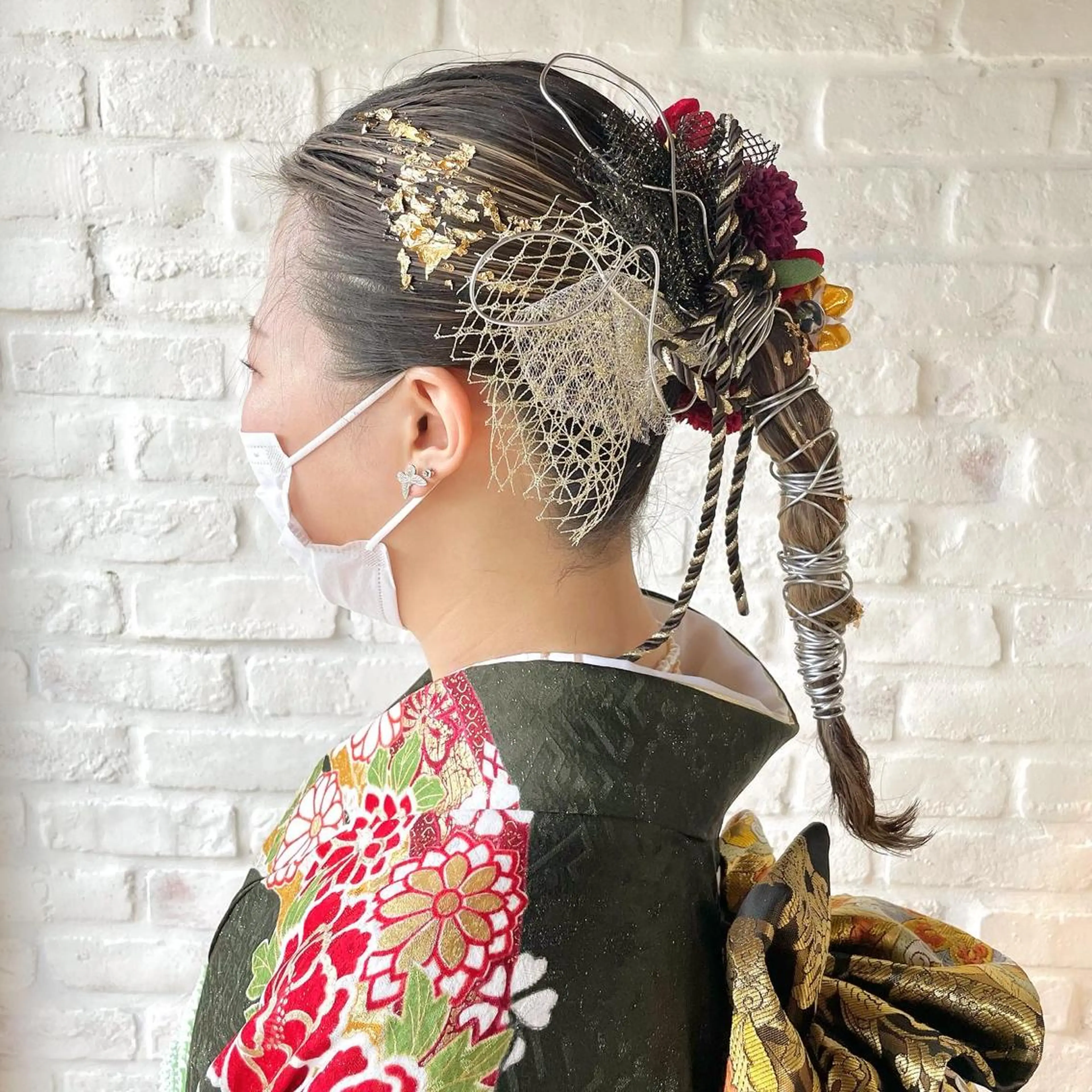 セミロング ヘアアレンジ kyoka .のヘアスタイル