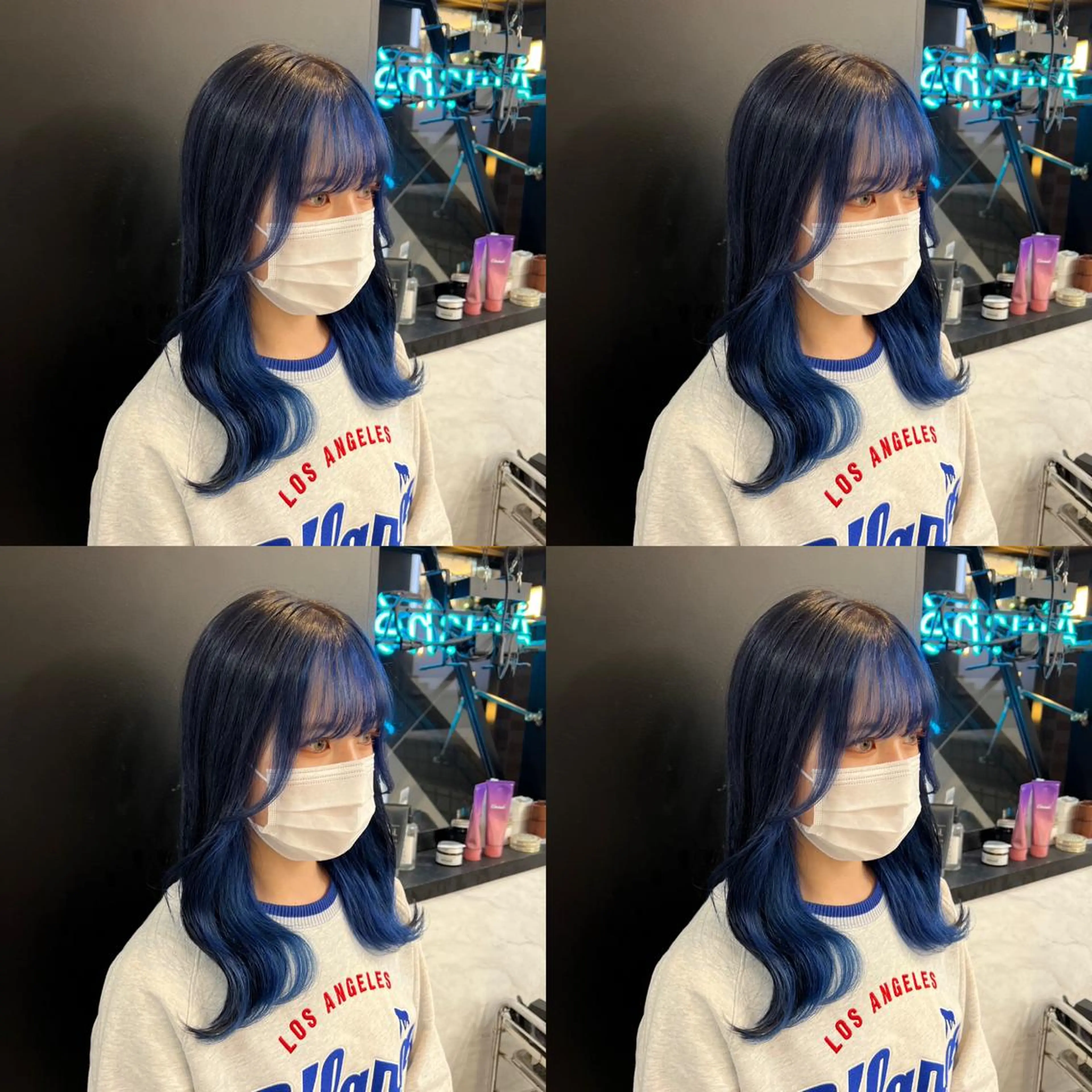 ミディアム カラー ✨髪質改善✖︎顔周り レイヤー✨ナカムラのヘアスタイル