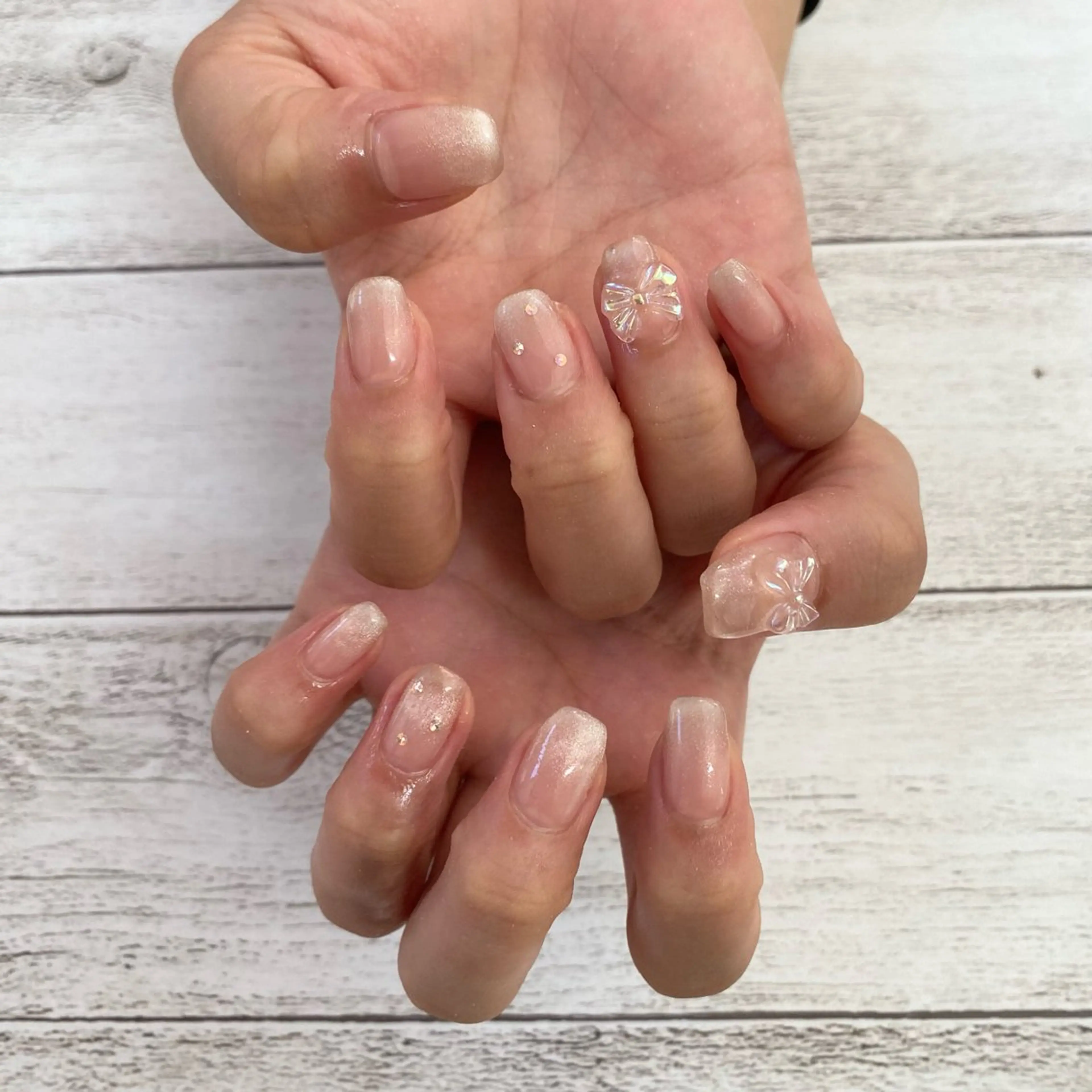 ネイル アートネイル シンプルネイル ワンホンネイル ハンドネイル nail salon muuのネイルデザイン