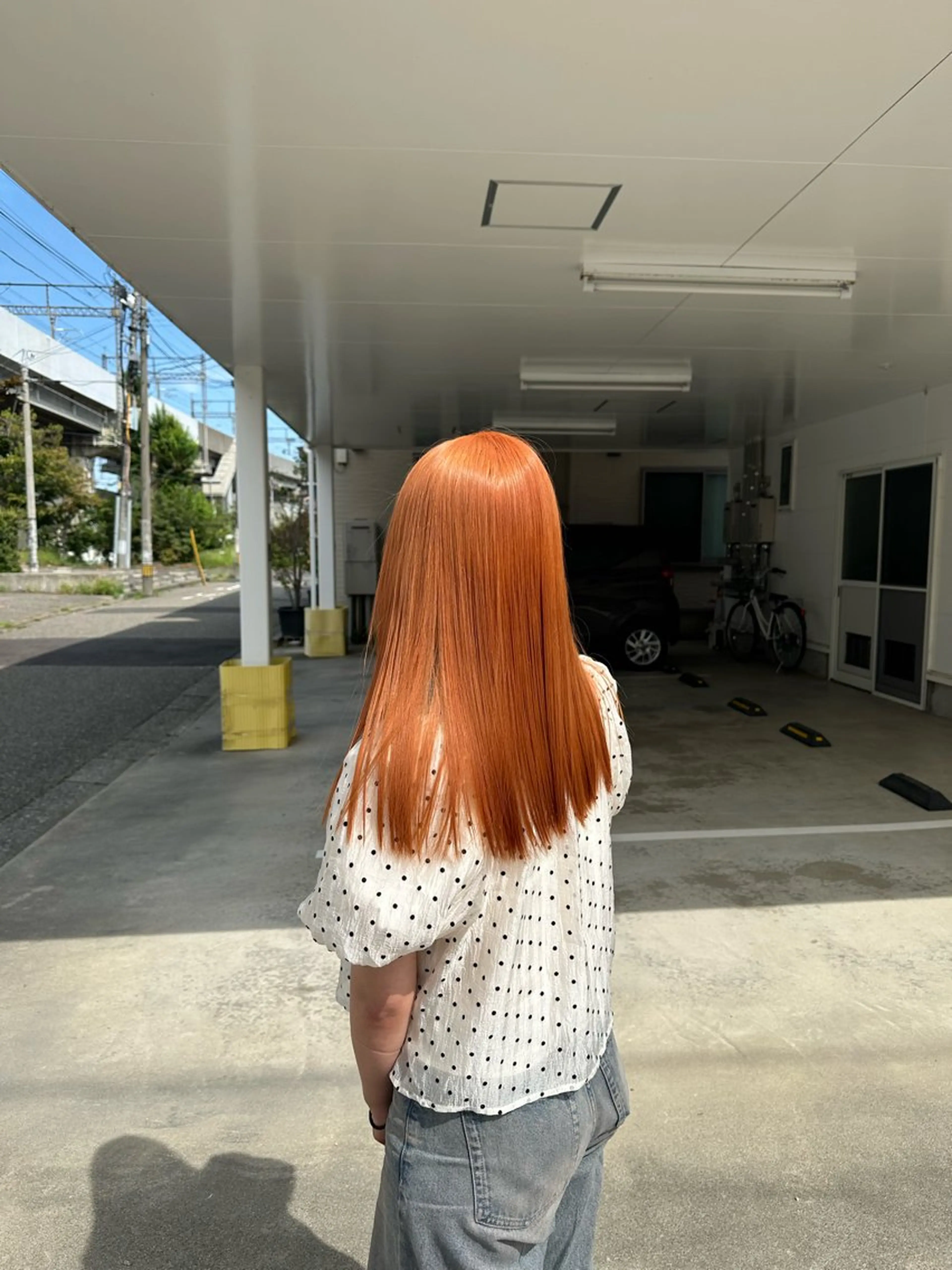 ミディアム ブリーチ屋さん🍀 ブリーチ矯正・あずみのヘアスタイル