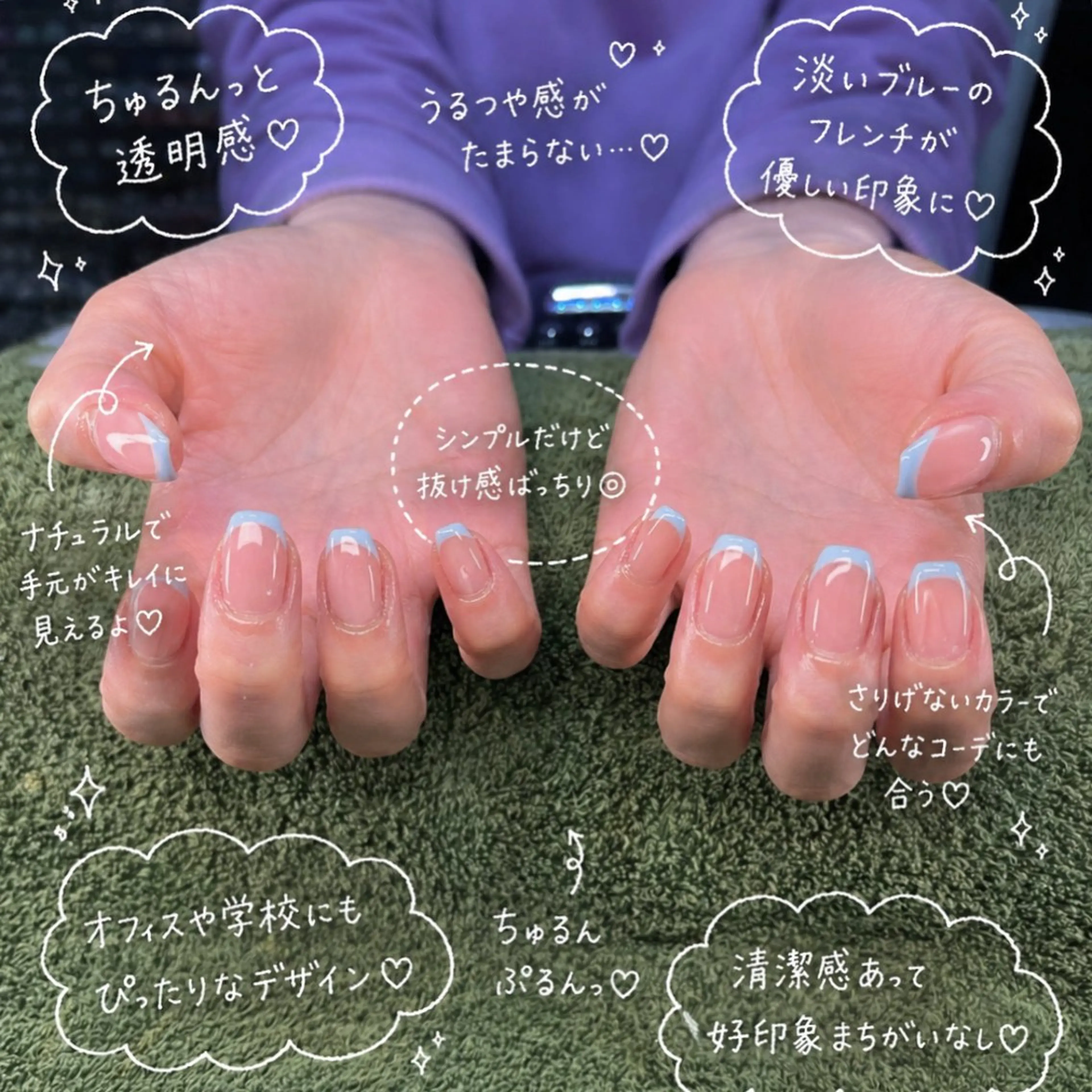ネイル ハンドネイル フットネイル MHR nailのネイルデザイン