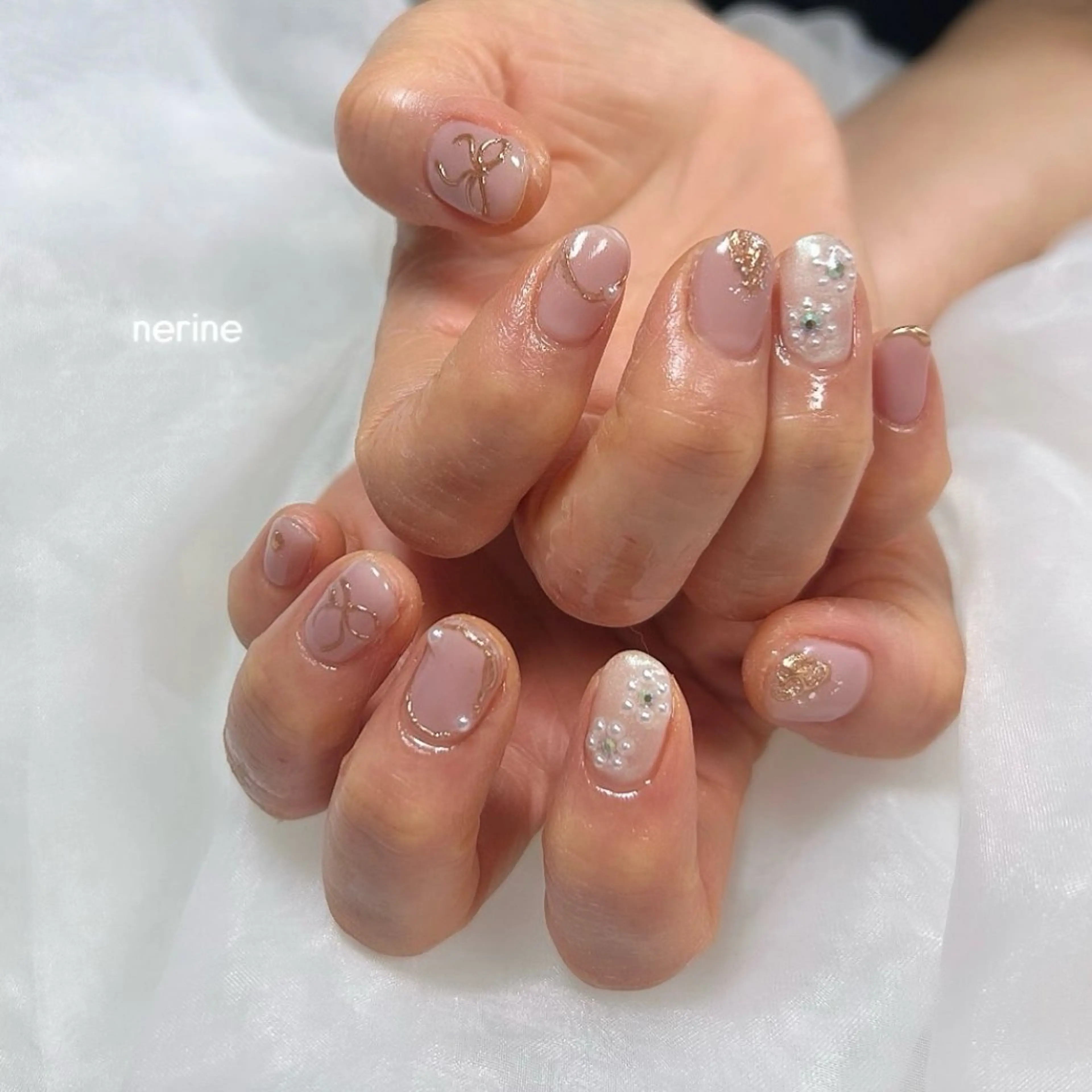 ネイル ハンドネイル nail salon nerineのネイルデザイン