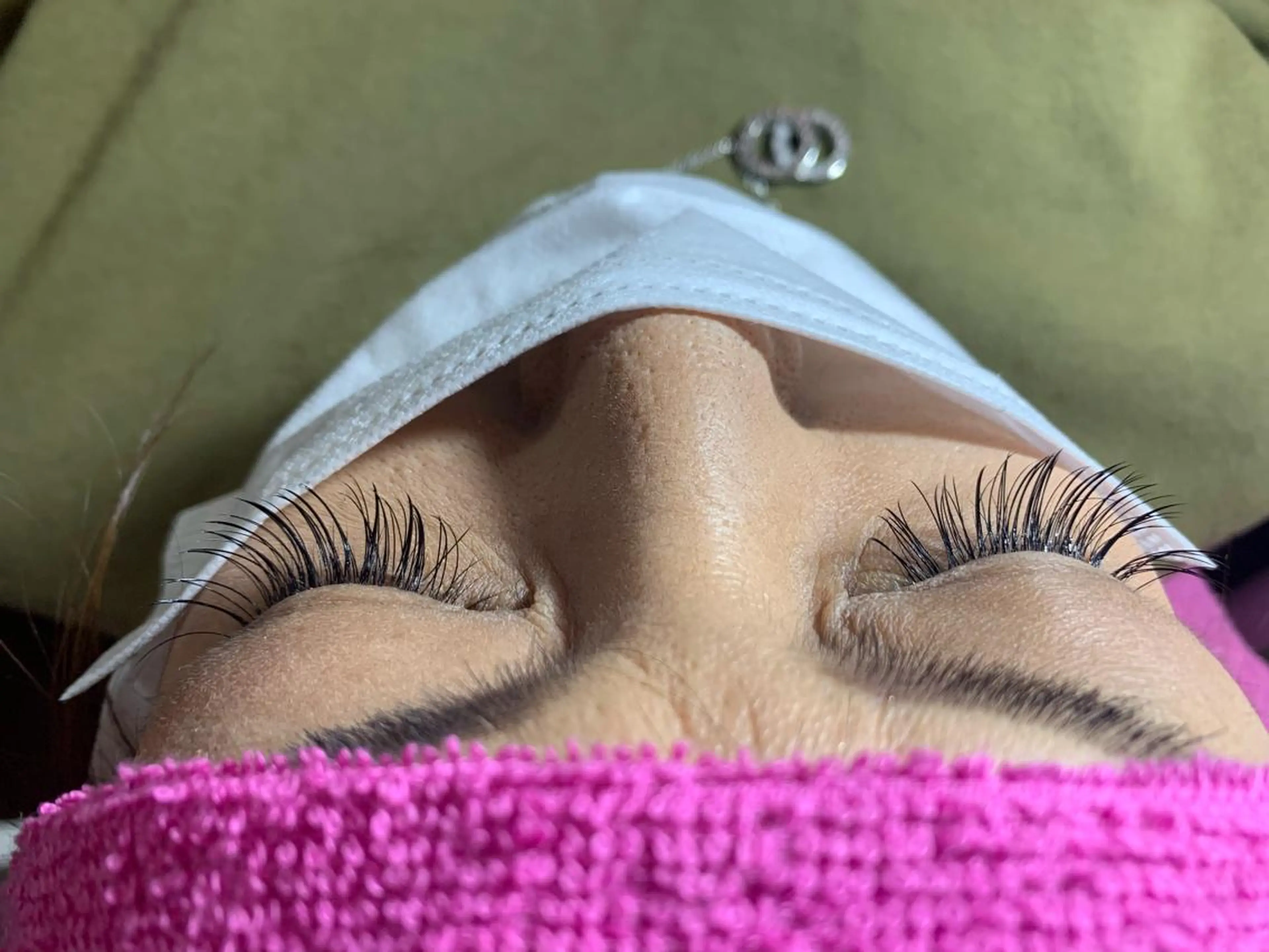 マツエク・マツパ Cカール フラットラッシュ 目尻長め マツエク Si・Belles所属・Si・Belles✨ 当日予約可能🌈のマツエク・マツパデザイン