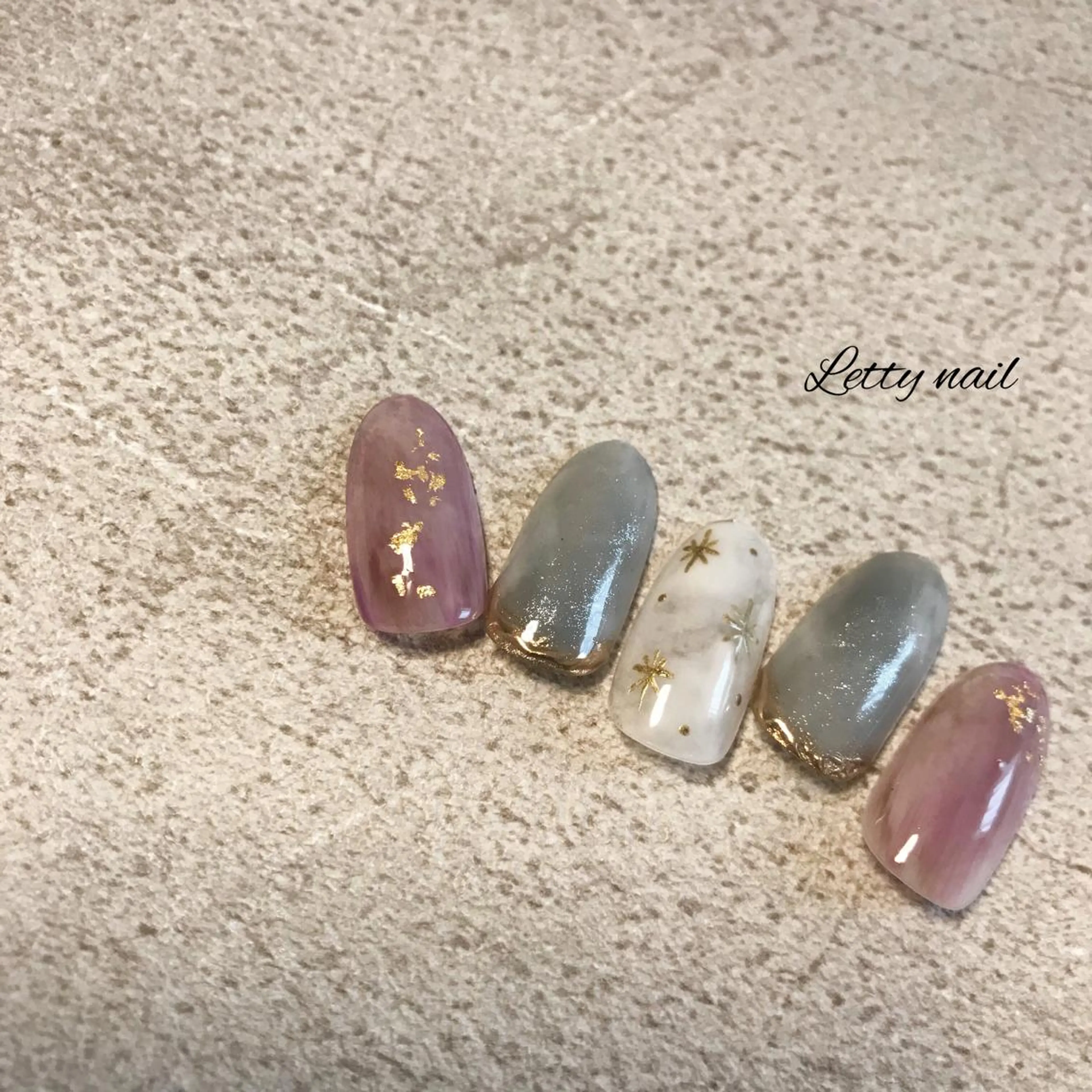 ネイル ニュアンスネイル nail salon lettyのネイルデザイン