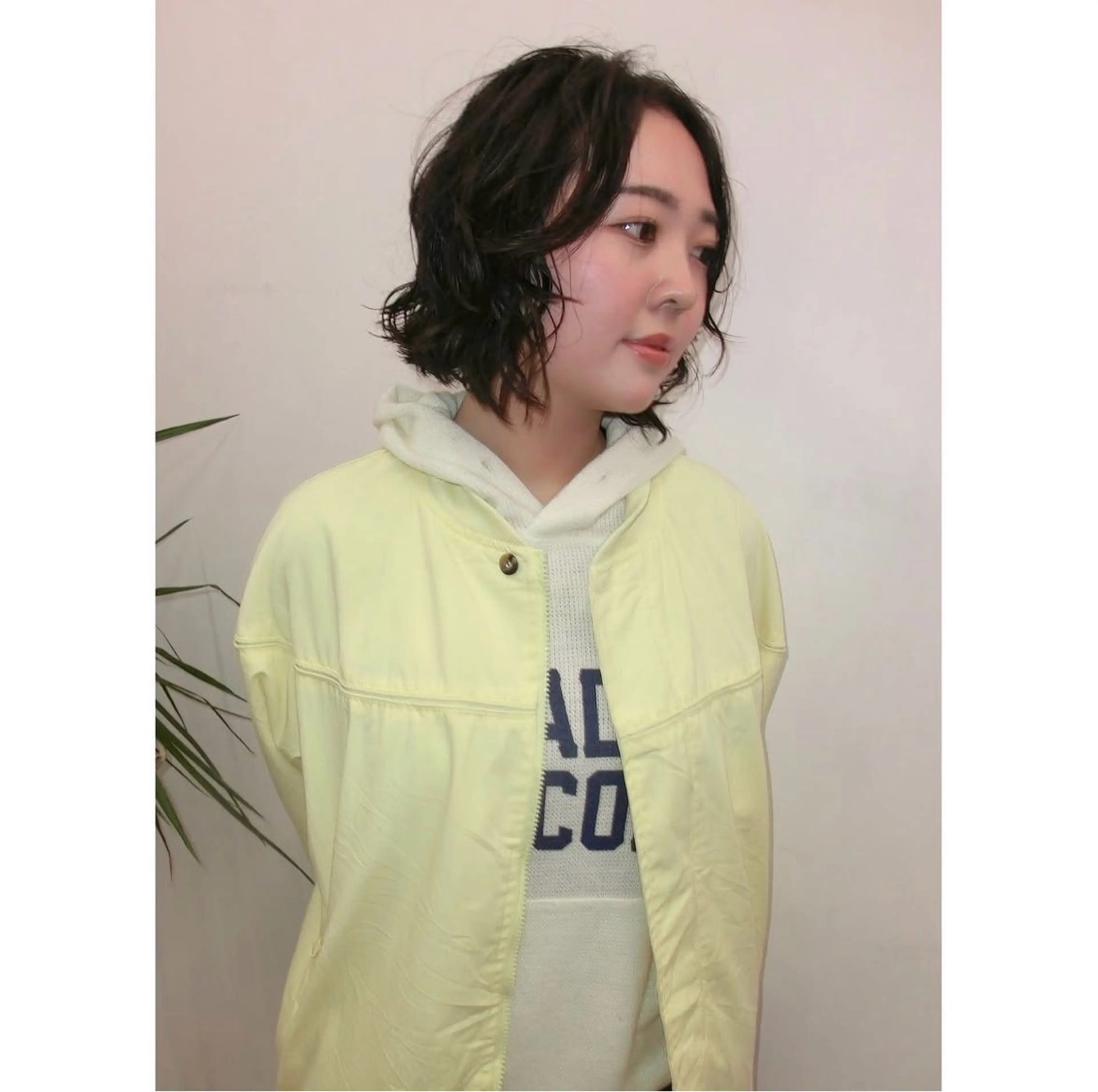 ミディアム パーマ トリートメント ヘアセット Kanna 神奈のヘアスタイル
