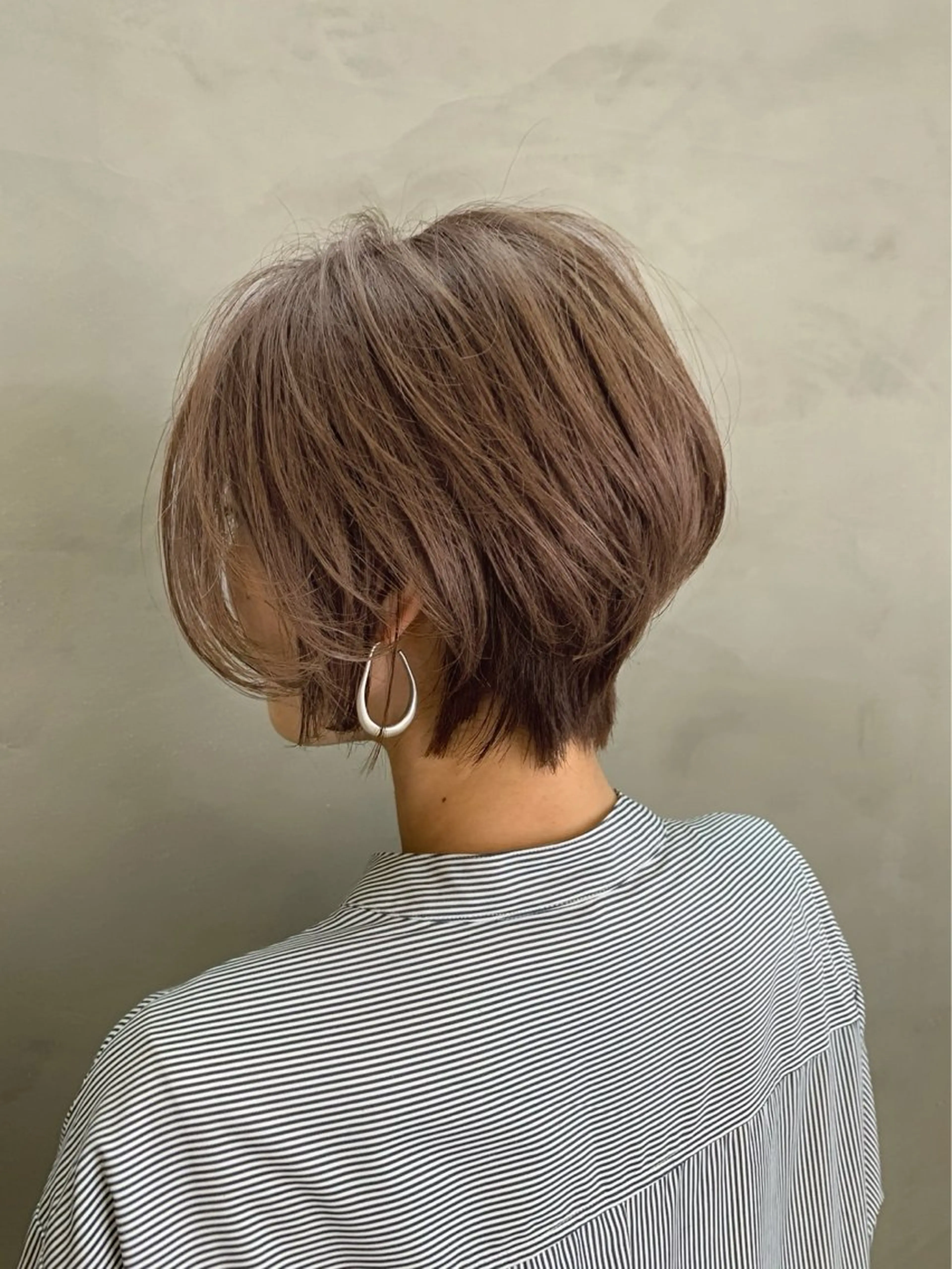ショート カミヤマ リョウマのヘアスタイル