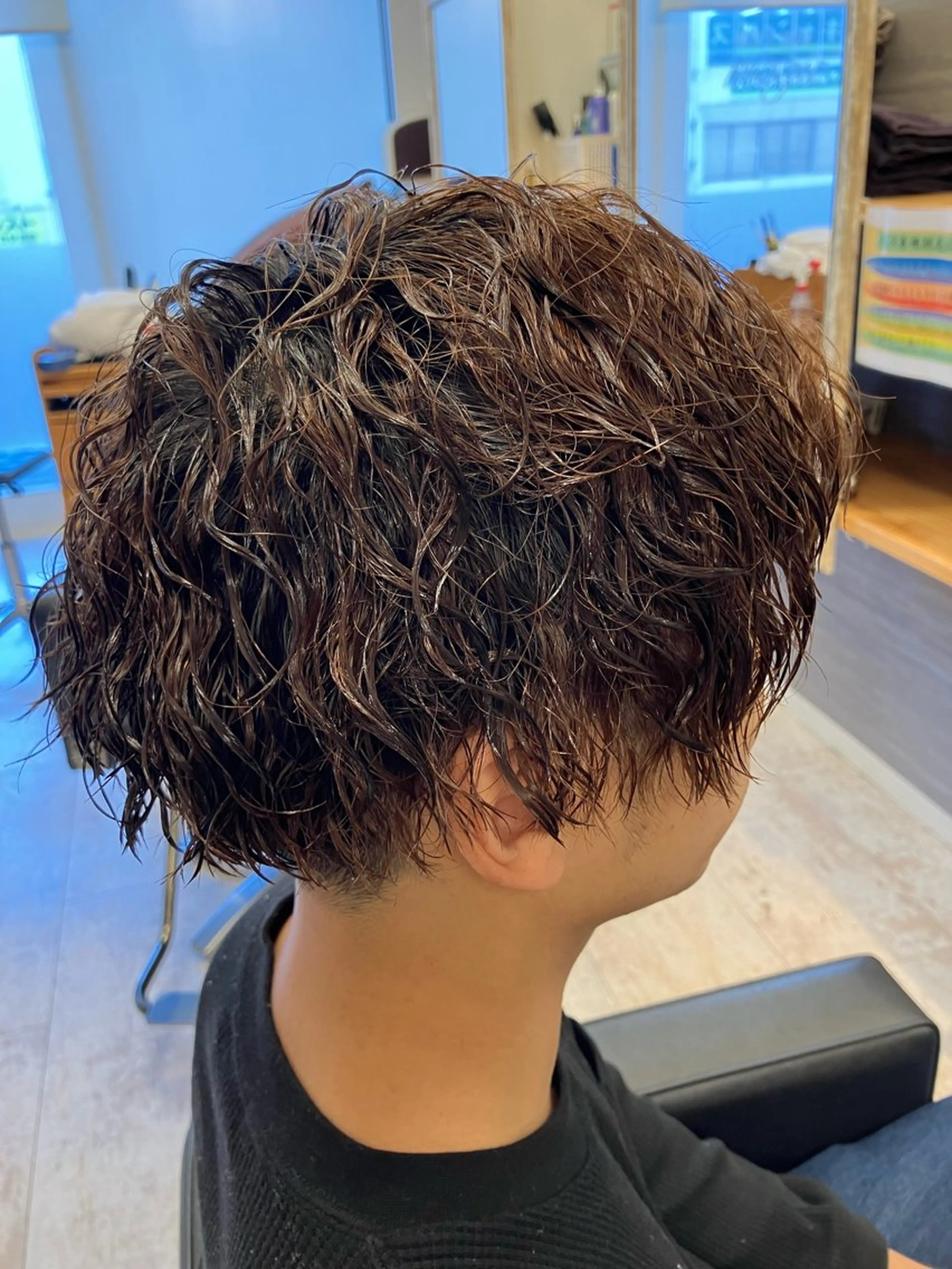 パーマ メンズ カット パーマ メンズ特化/パーマ/ フェードWATARUのヘアスタイル