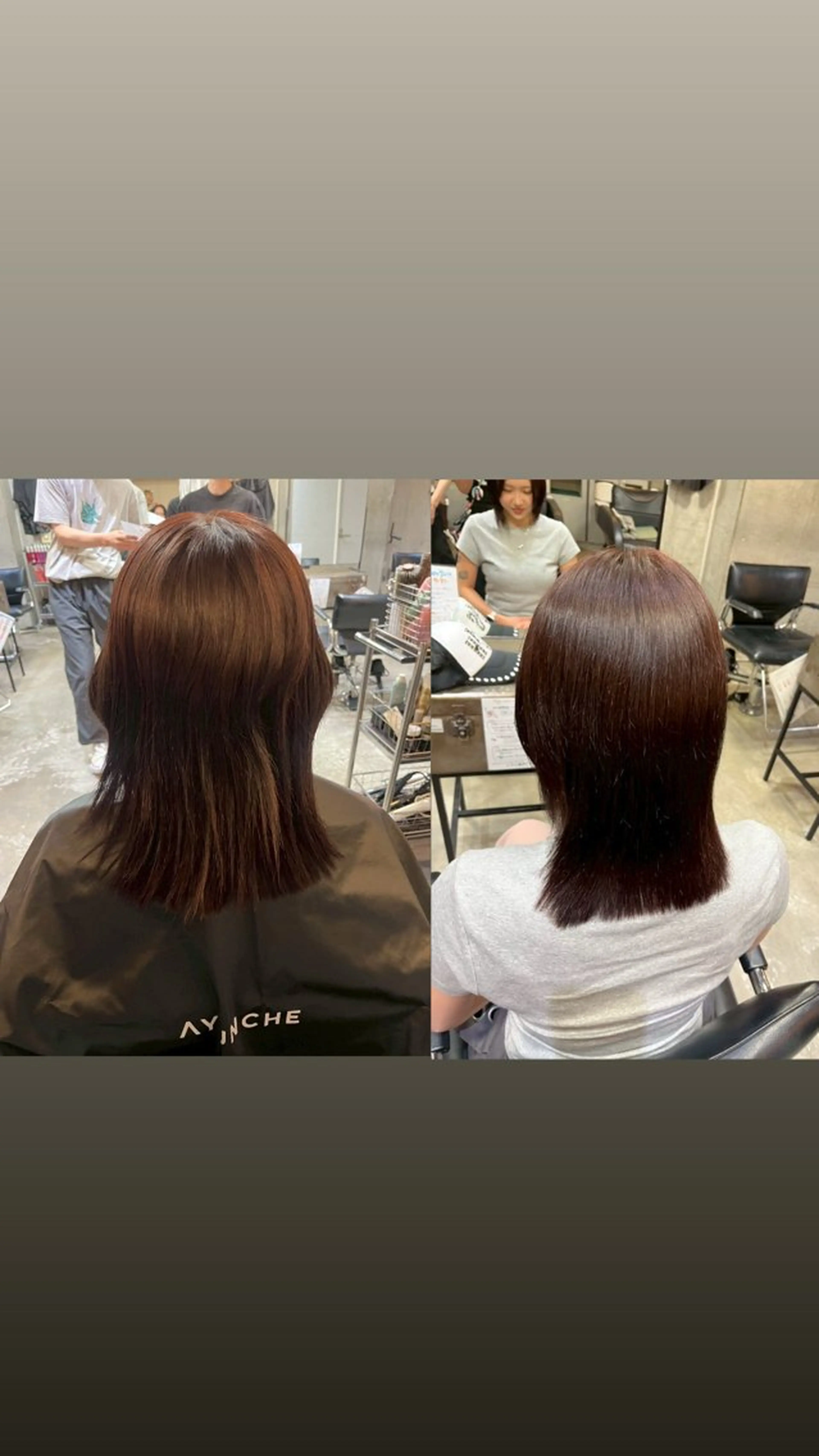 韓国ボブ/ハッシュ カットKIRAのヘアスタイル