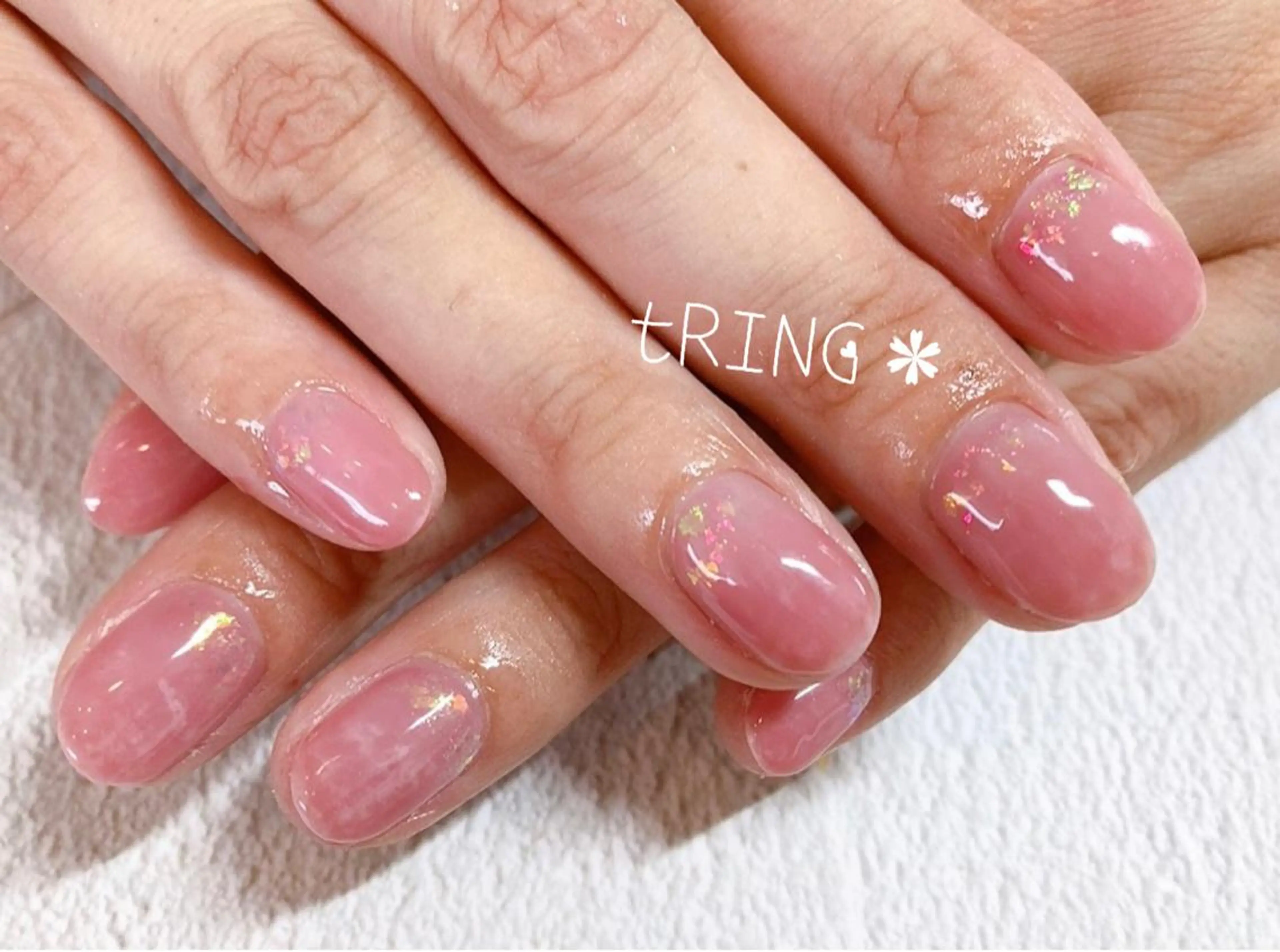 ネイル ハンドネイル tRING* しいの木台のネイルデザイン