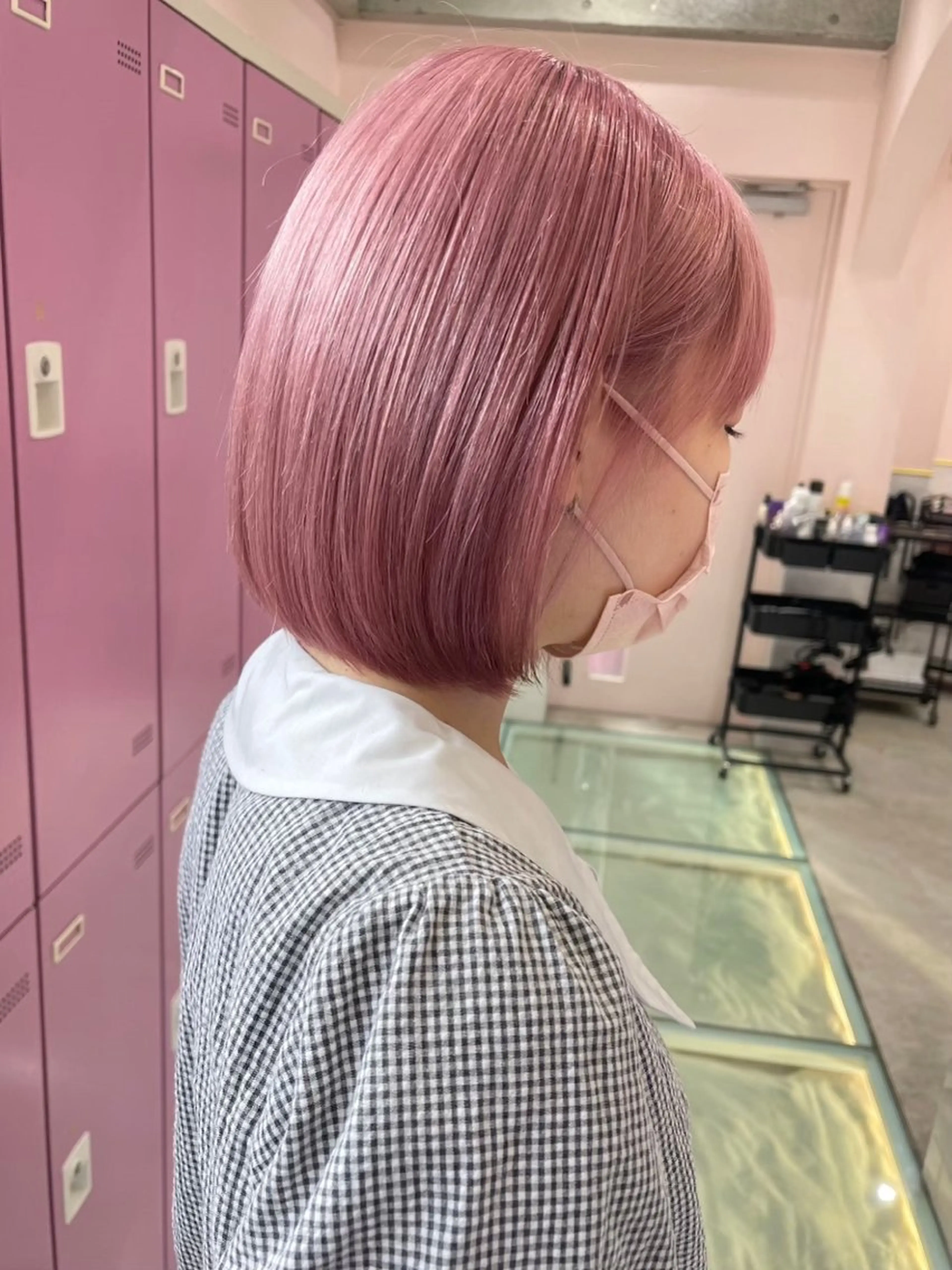 ショート カラー ヘアアレンジ ヘアカラー トリートメント ヘアセット 💎韓国ヘア/ 艶カラー💎souのヘアスタイル