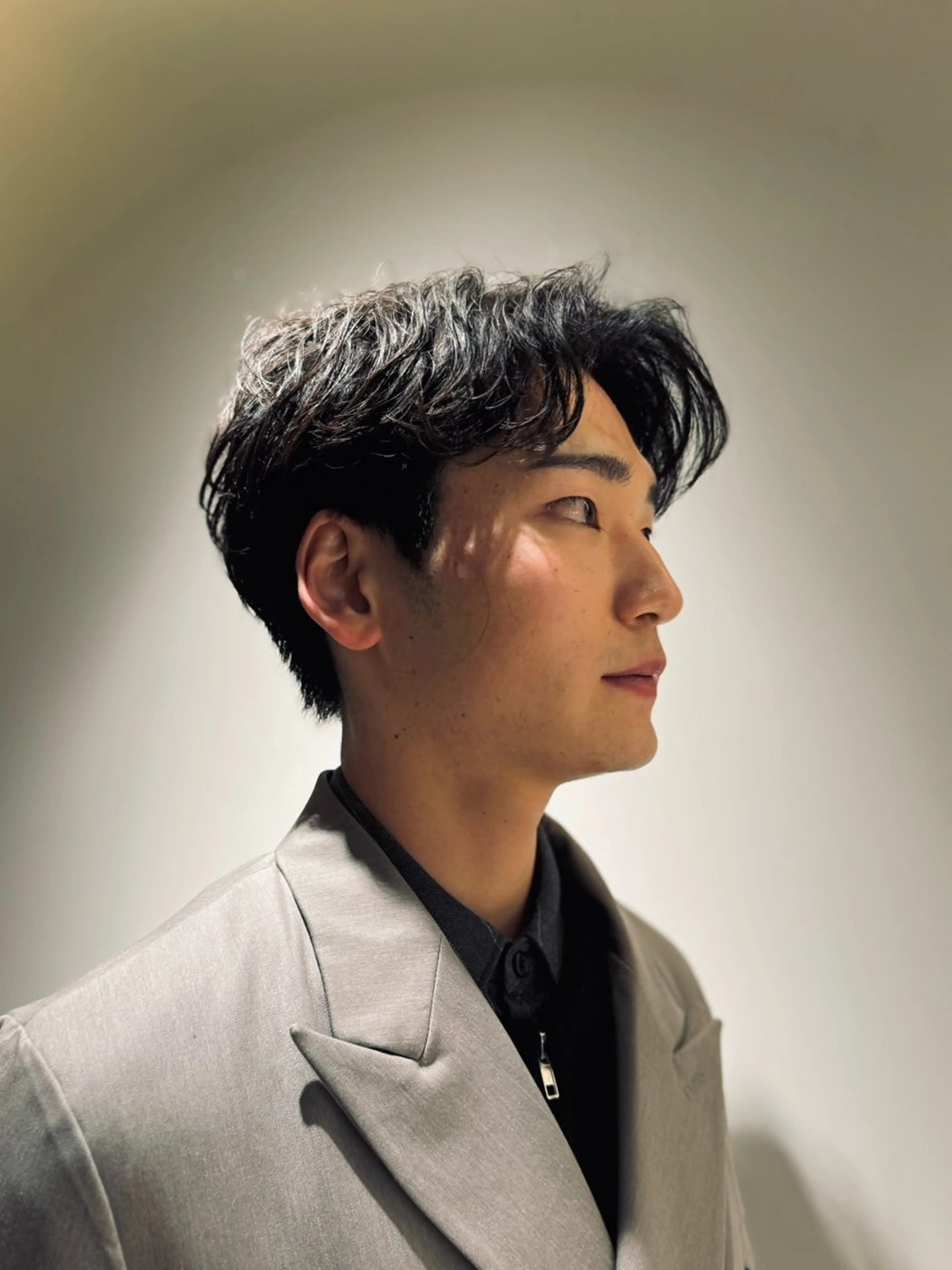 パーマ メンズ カット 丸山 航輝のヘアスタイル