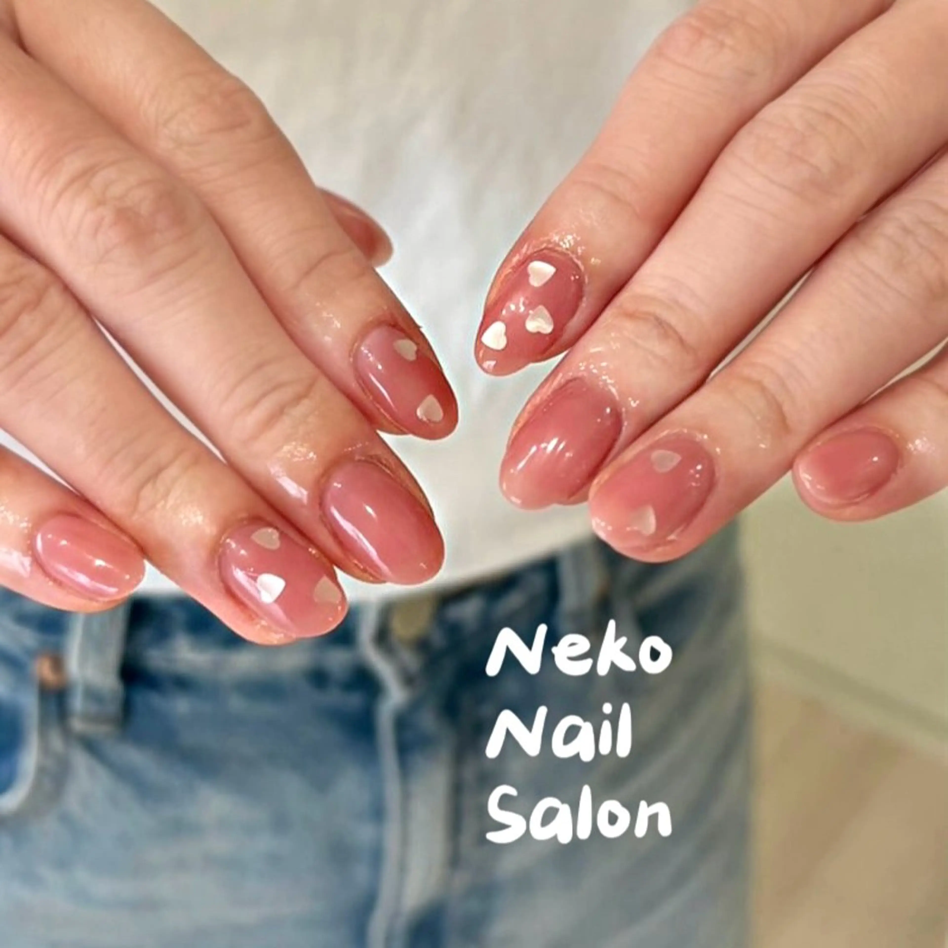 ネイル シンプルネイル neko nailのネイルデザイン