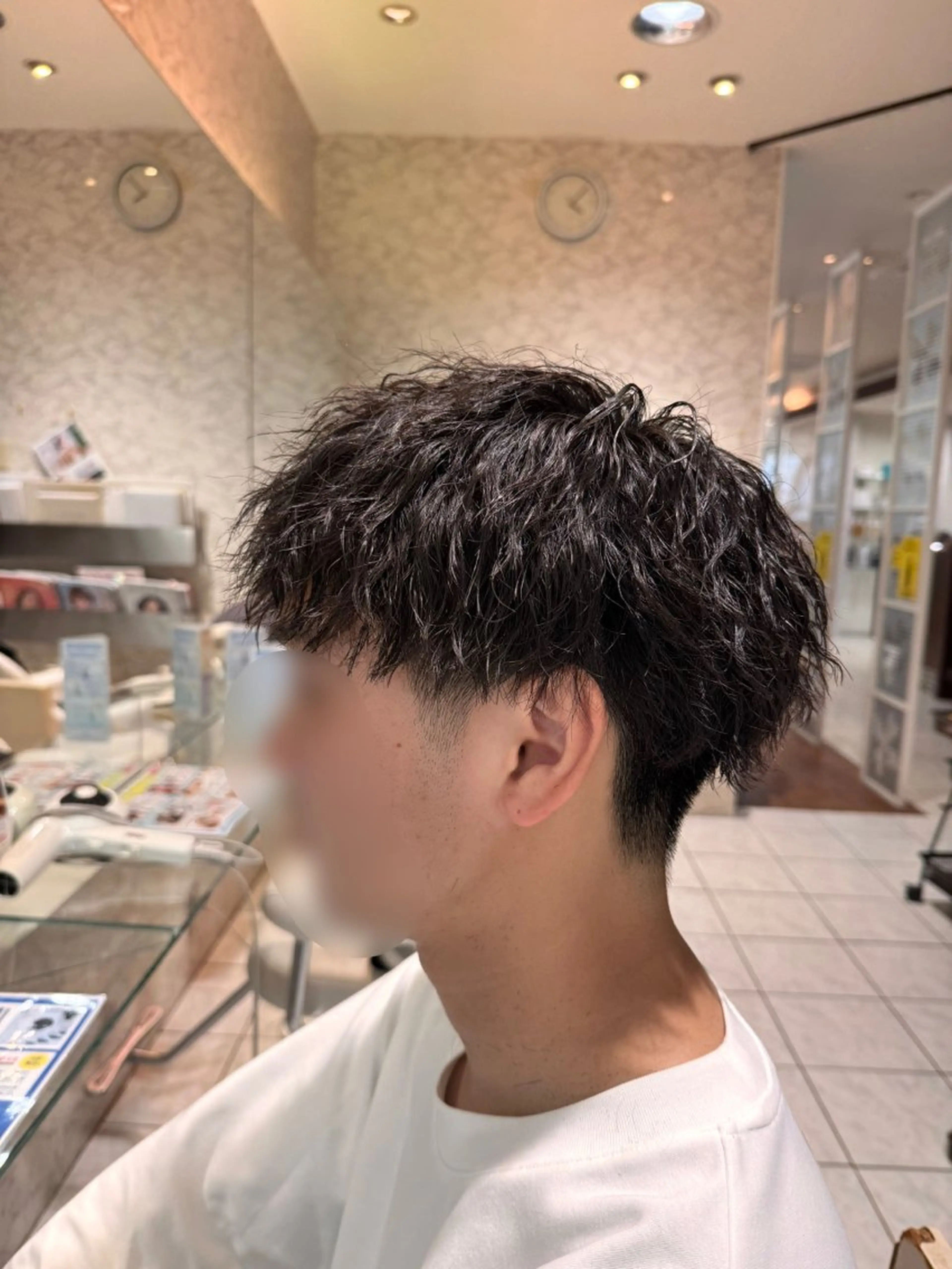 メンズ 長南 迅人のヘアスタイル