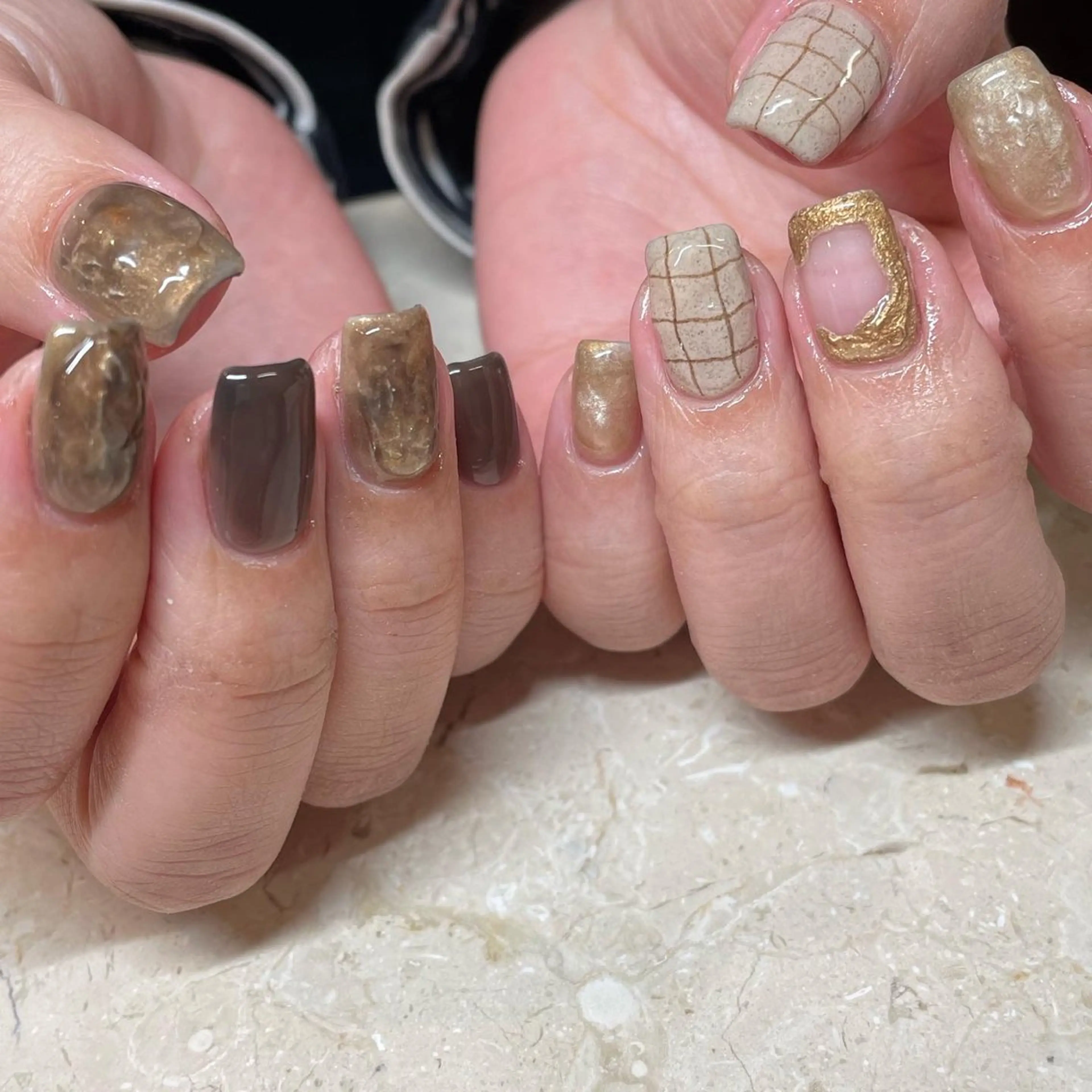 ネイル ニュアンスネイル Manon Yuiのネイルデザイン