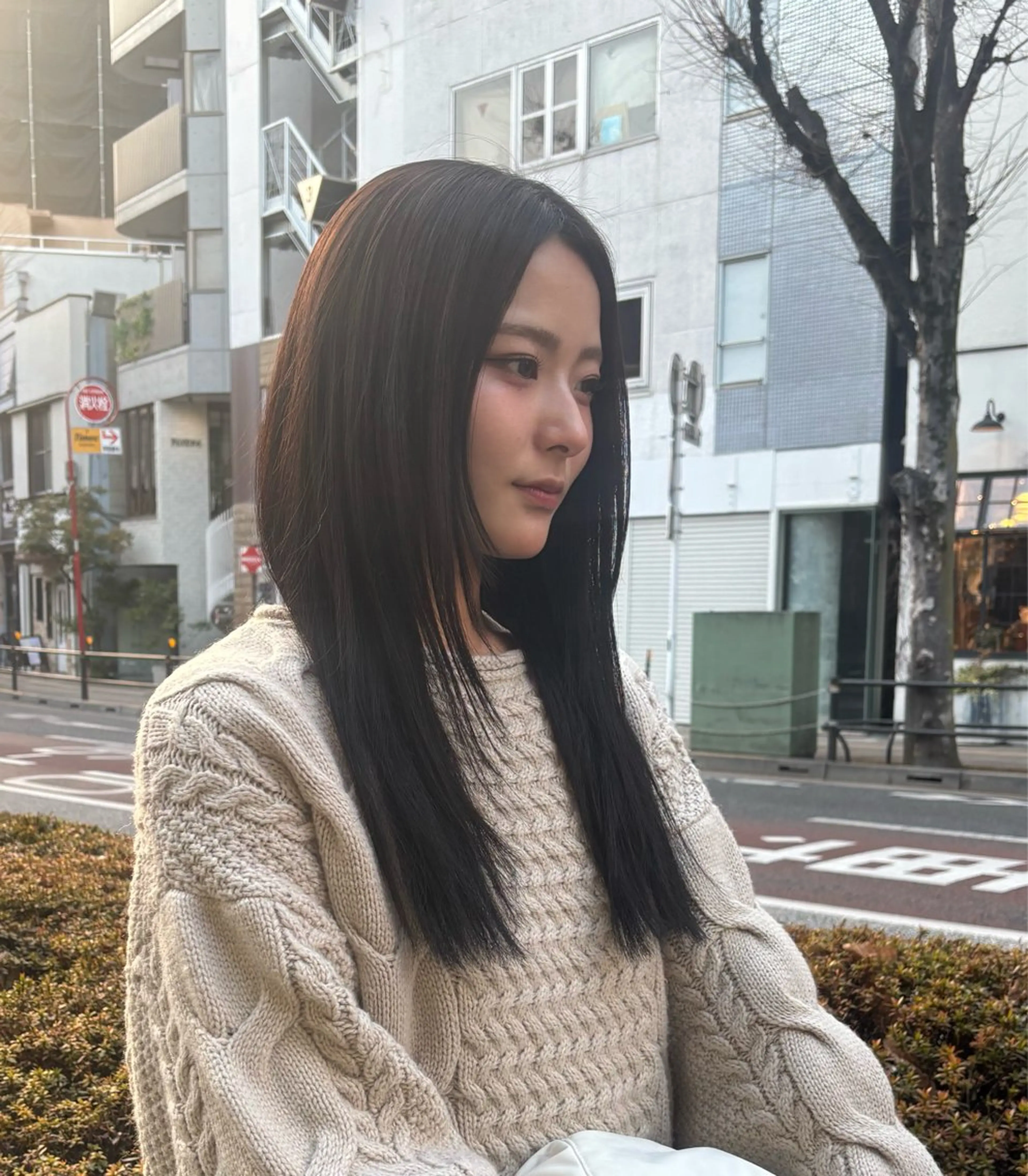 ロング カラー メンズ/縮毛矯正/ 鈴木敏文🌪️のヘアスタイル