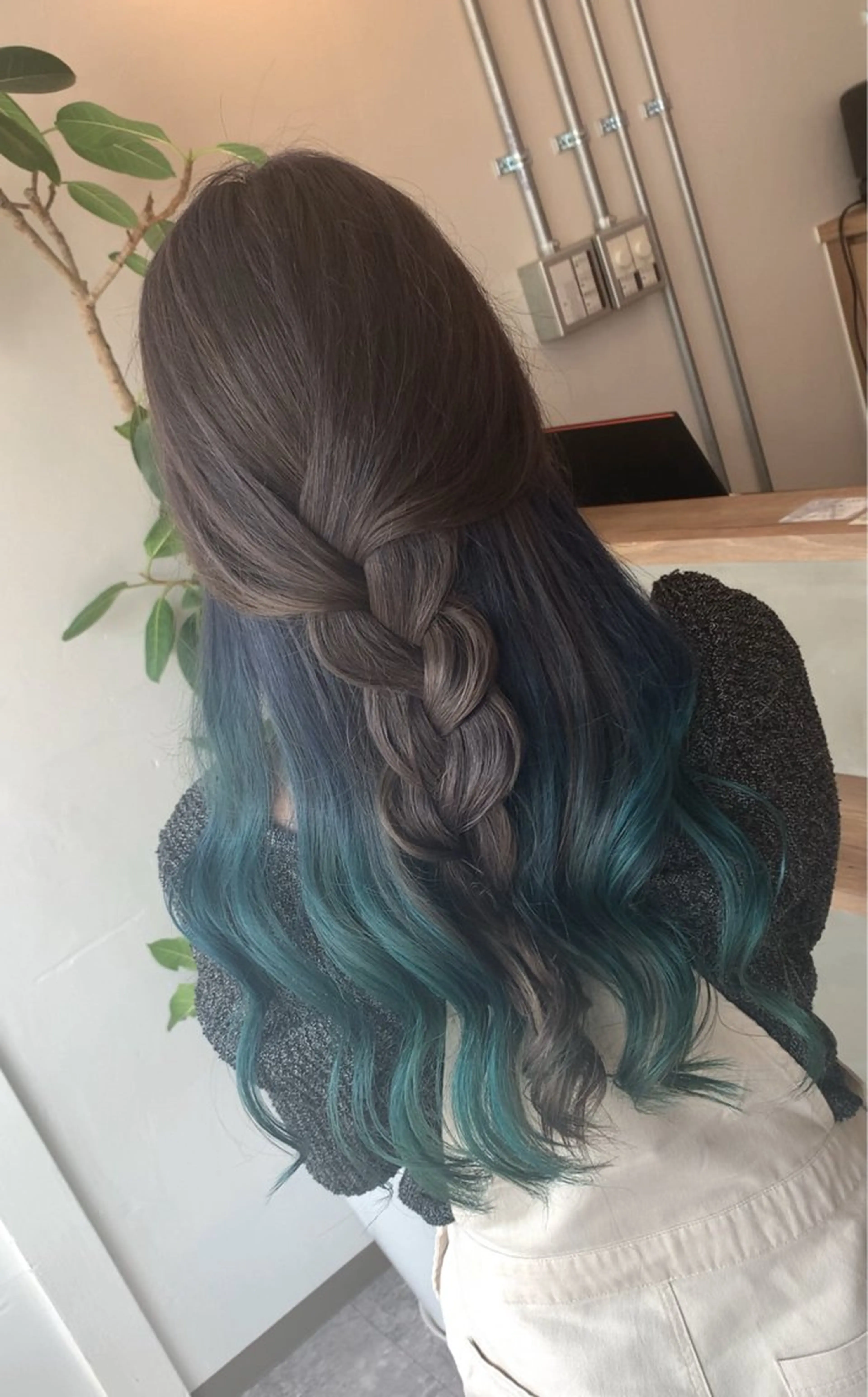 カラー ブリーチ/ストレート ダブルカラーtetoのヘアスタイル