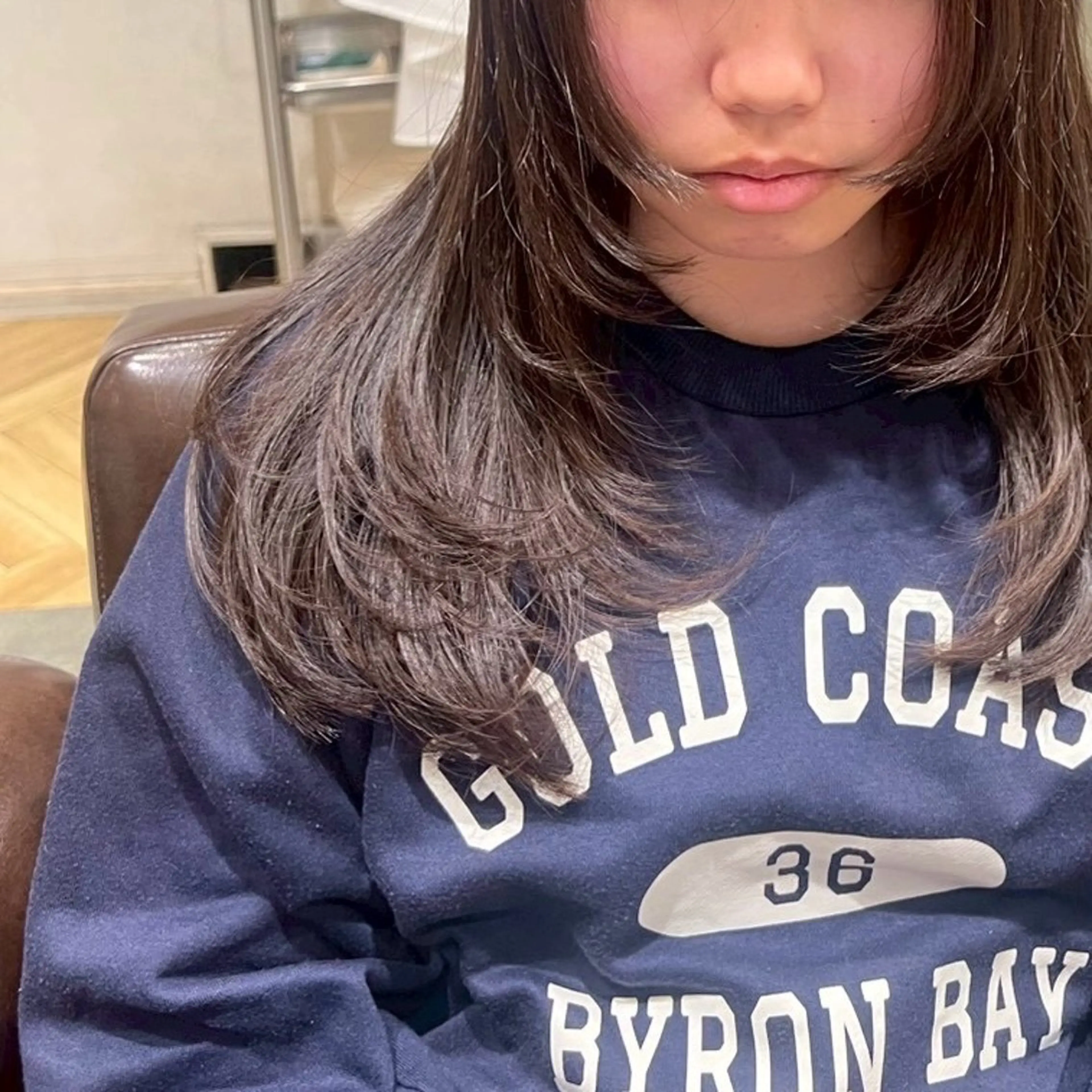 セミロング 藤村 ひよりのヘアスタイル