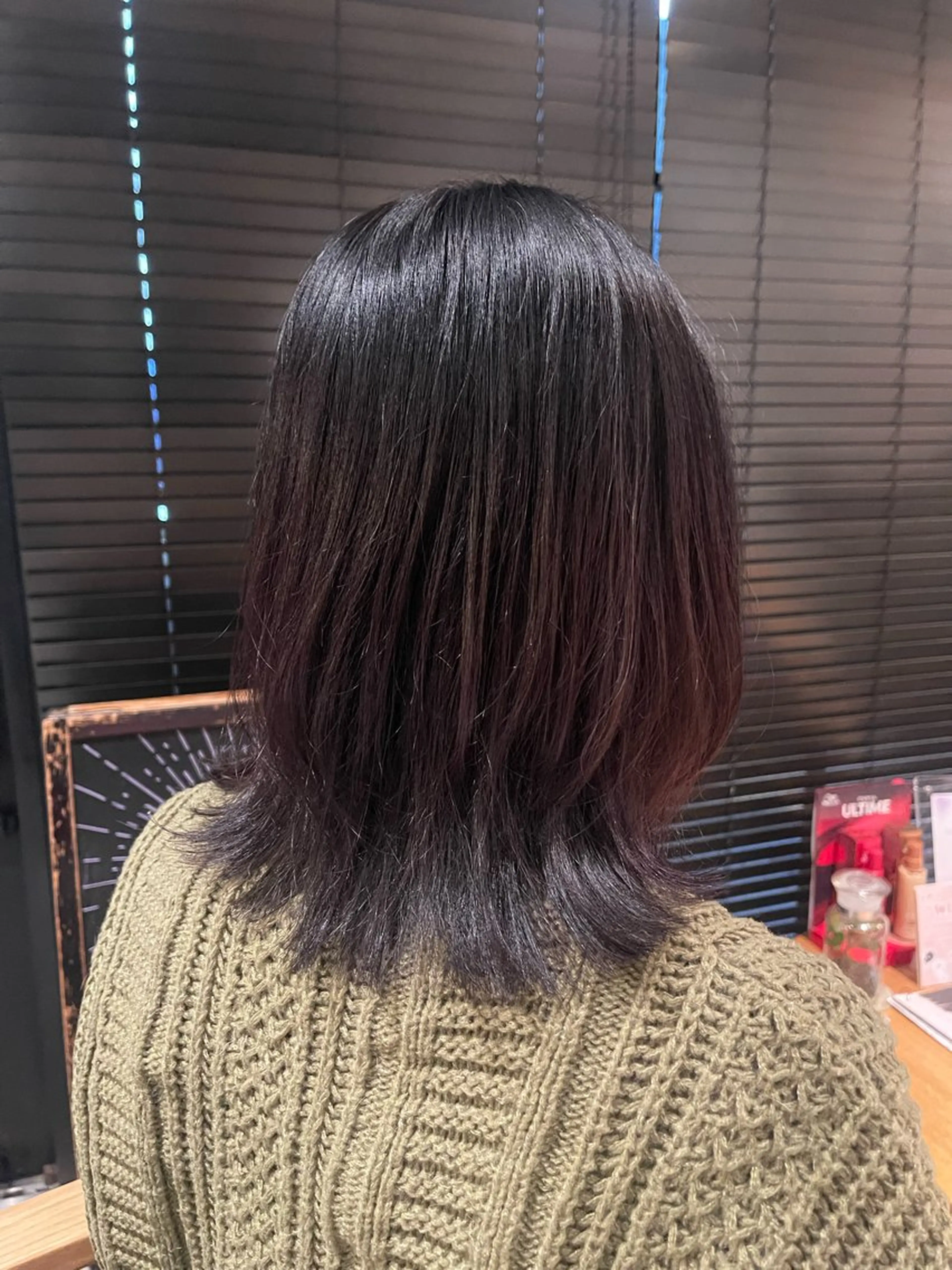 ミディアム rin 🖤〈大宮〉のヘアスタイル