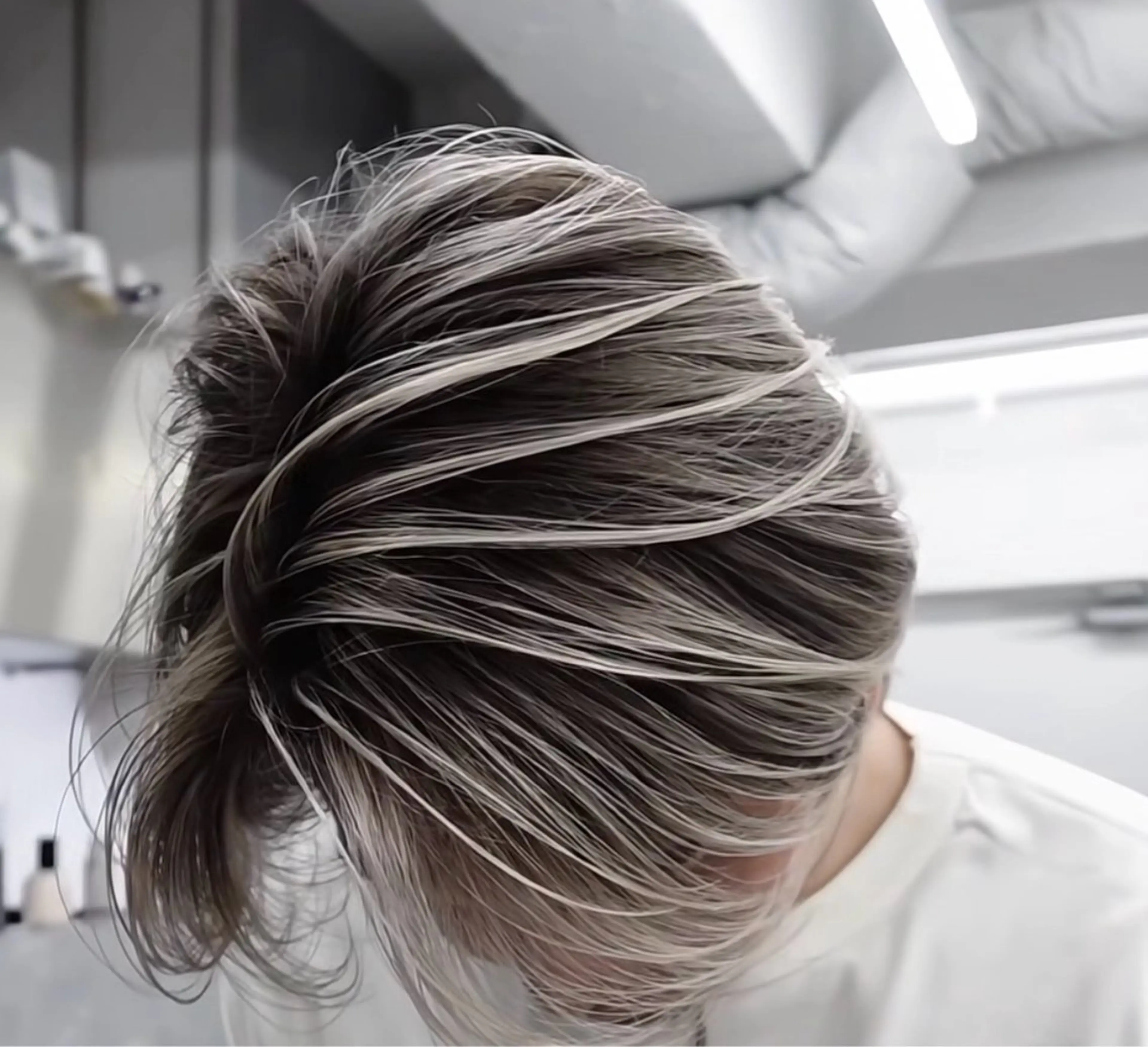 カラー メンズ メンズバレイヤージュ バレイヤージュ ヘアカラー 表参道/ハイライト バレイヤージュのヘアスタイル