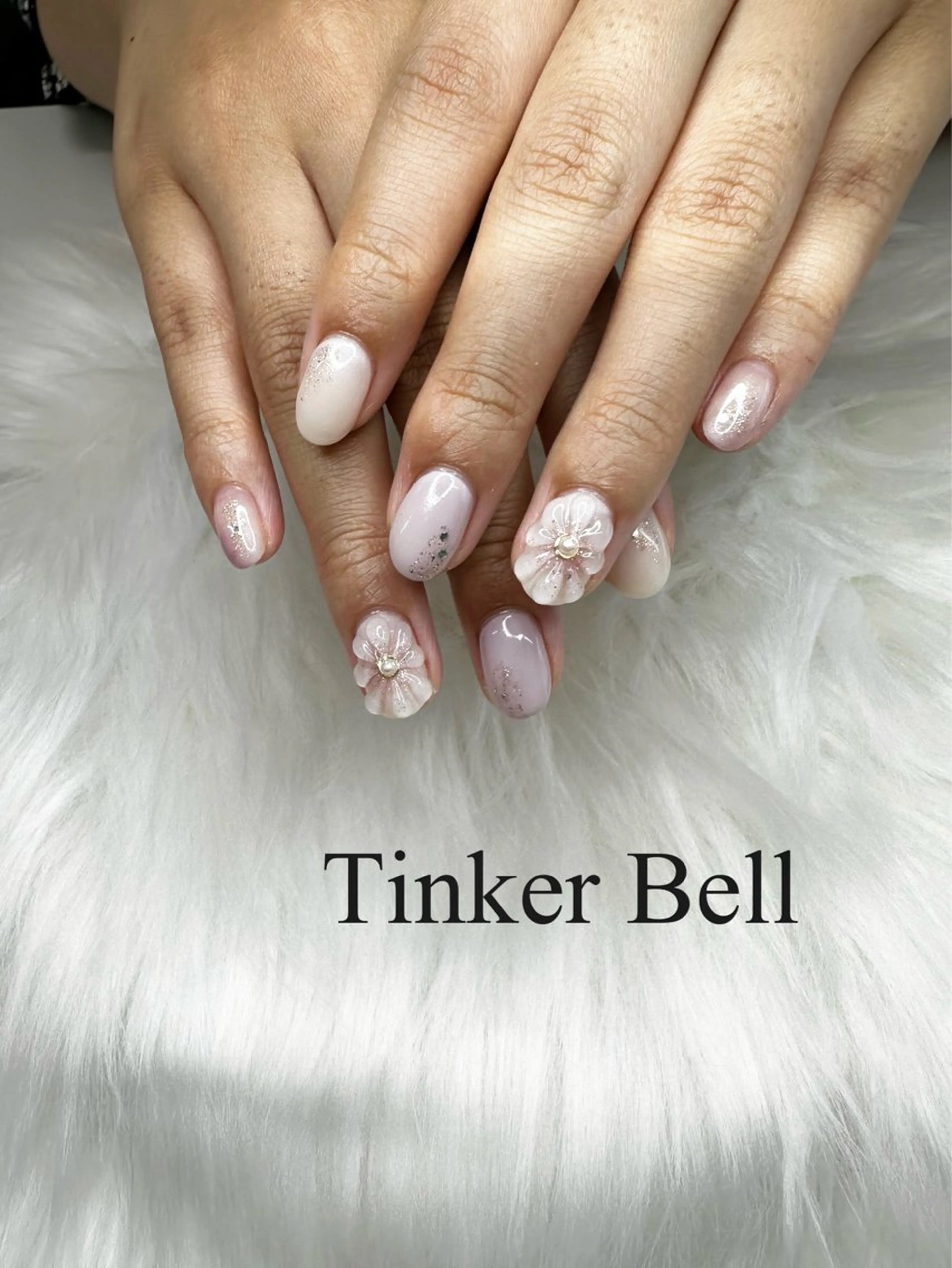 ネイル アートネイル ハンドネイル Tinker Bellのネイルデザイン