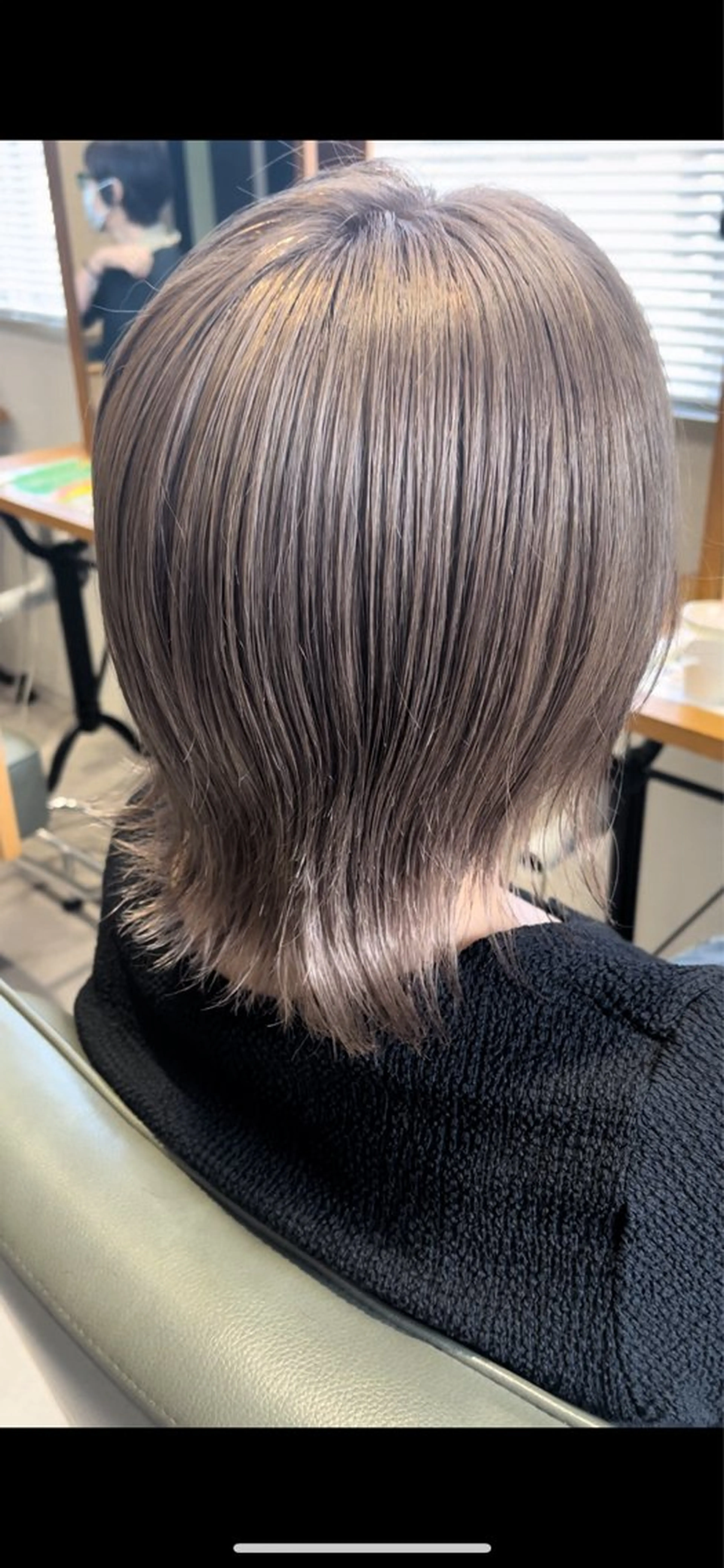 ショート カラー アッシュ ベージュカラー 透明感カラー カット ヘアカラー マンツーマン美容師 🫧‪久保友華菜🫧のその他イメージ