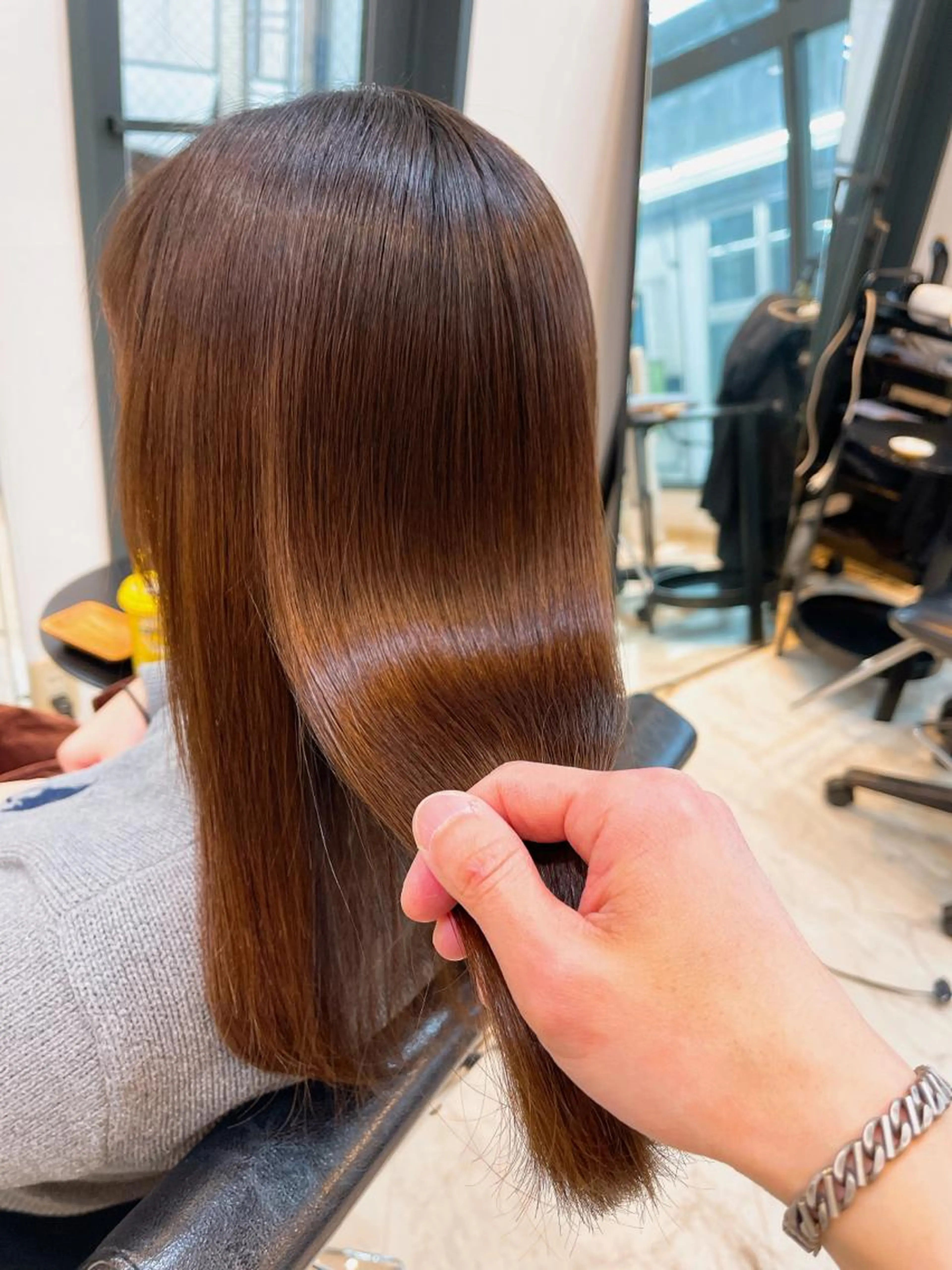 🎁40%off🎁18時以降&初回限定🎁超音波アイロンプラチナトリートメント(シャンプー&ブロー込み)の写真