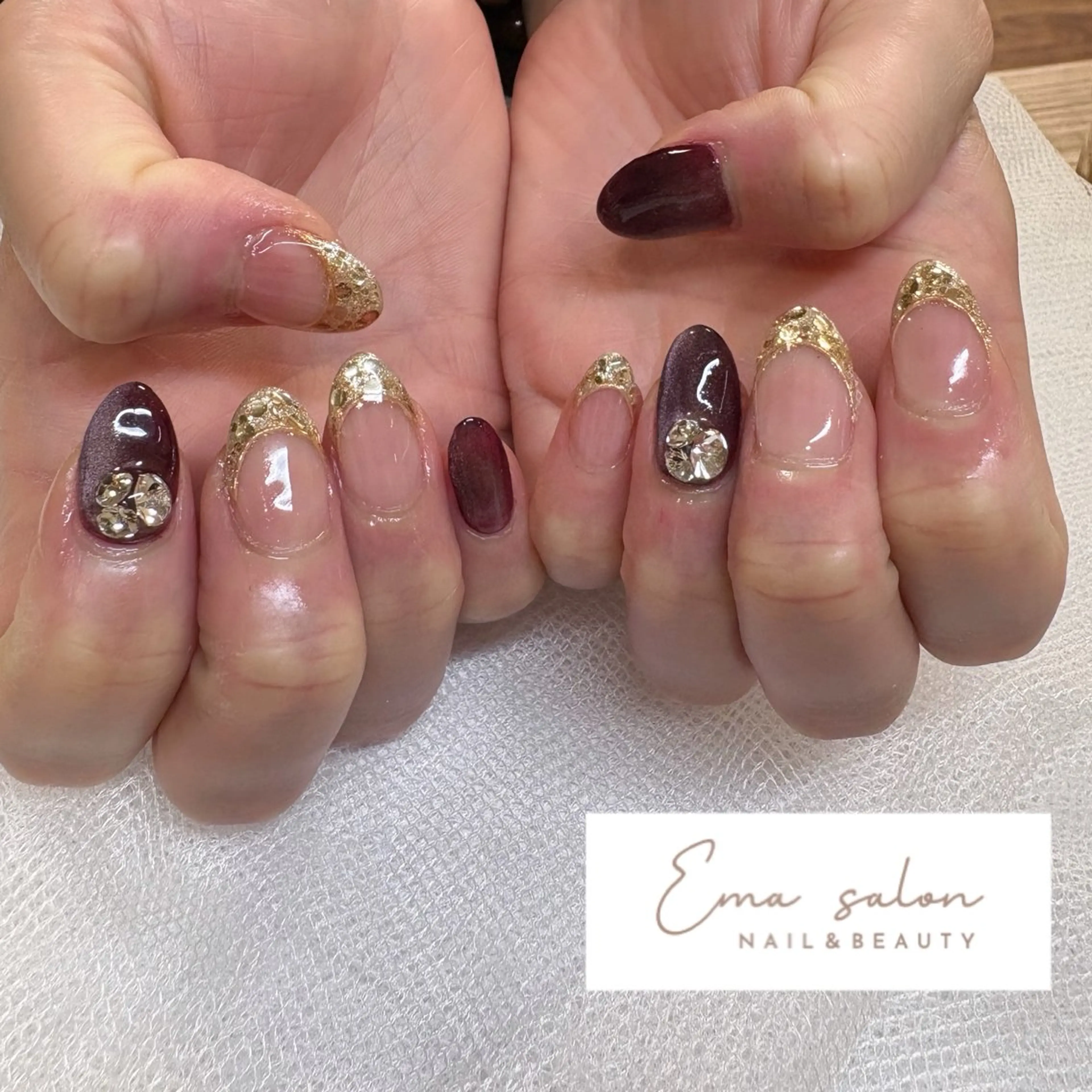 ネイル ハンドネイル Ema salon satomiのネイルデザイン