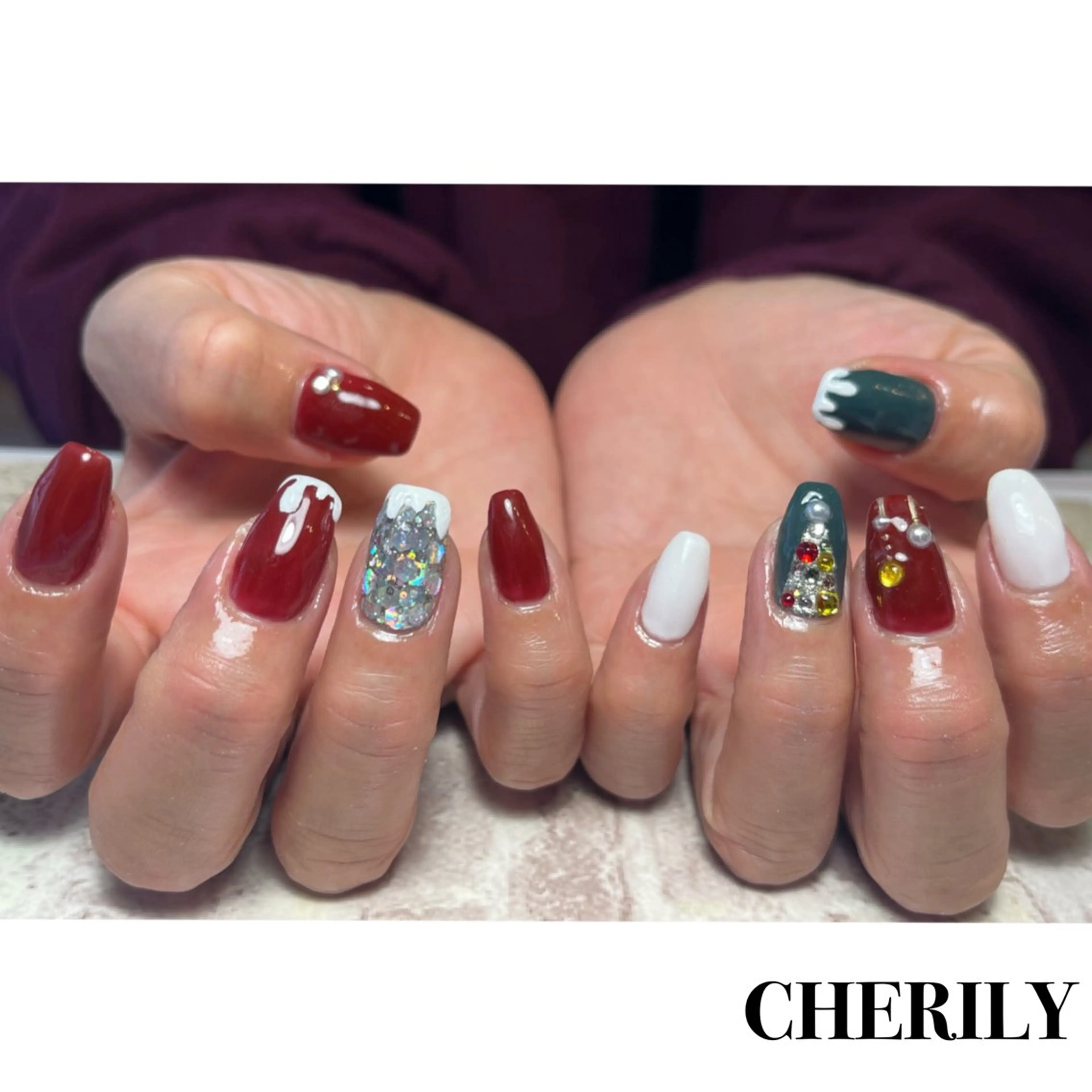 ネイル ハンドネイル CHERILY SAKURAのネイルデザイン