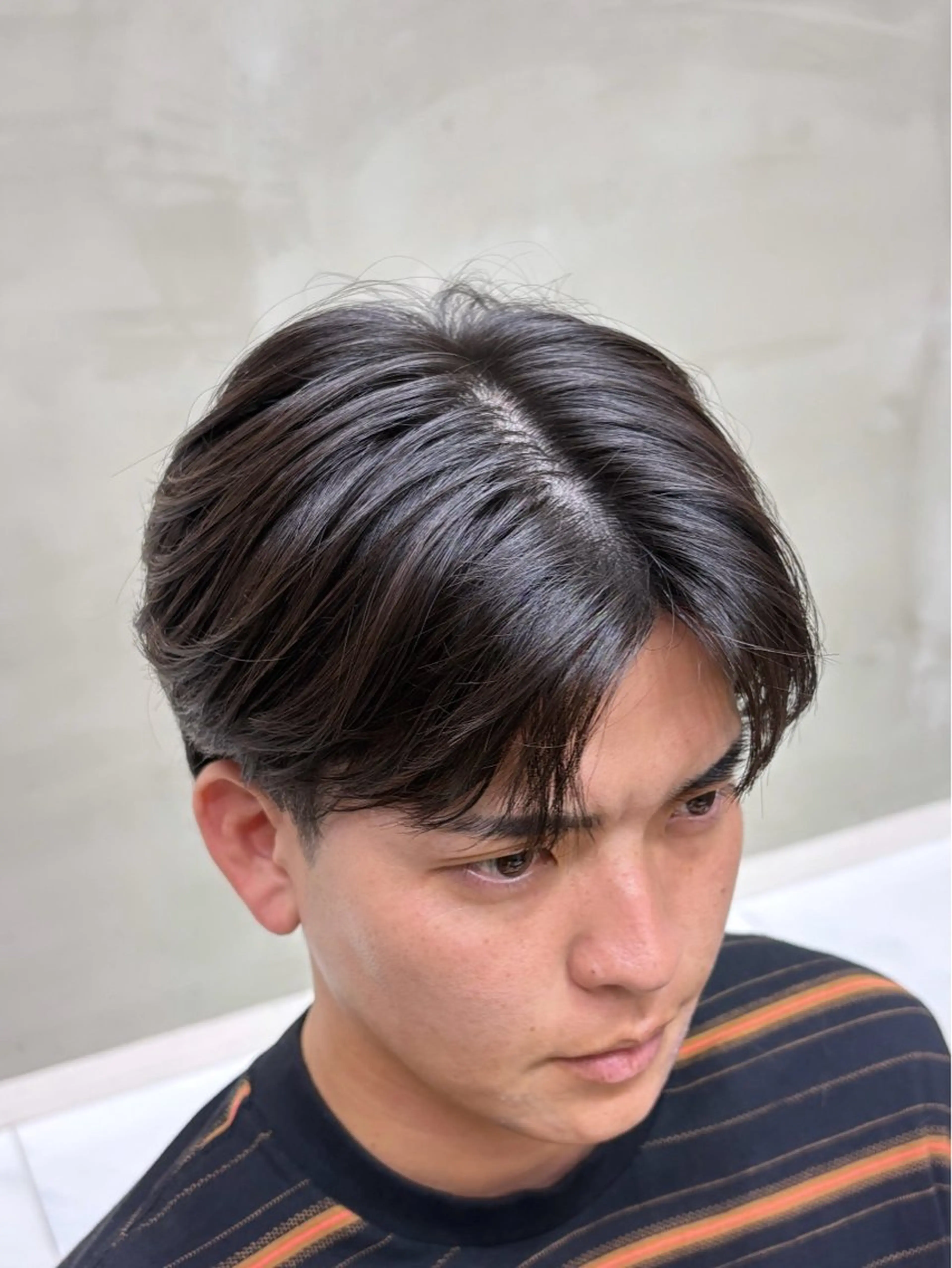 ショート メンズ カット ヘアセット GRANDEUR ryuのヘアスタイル