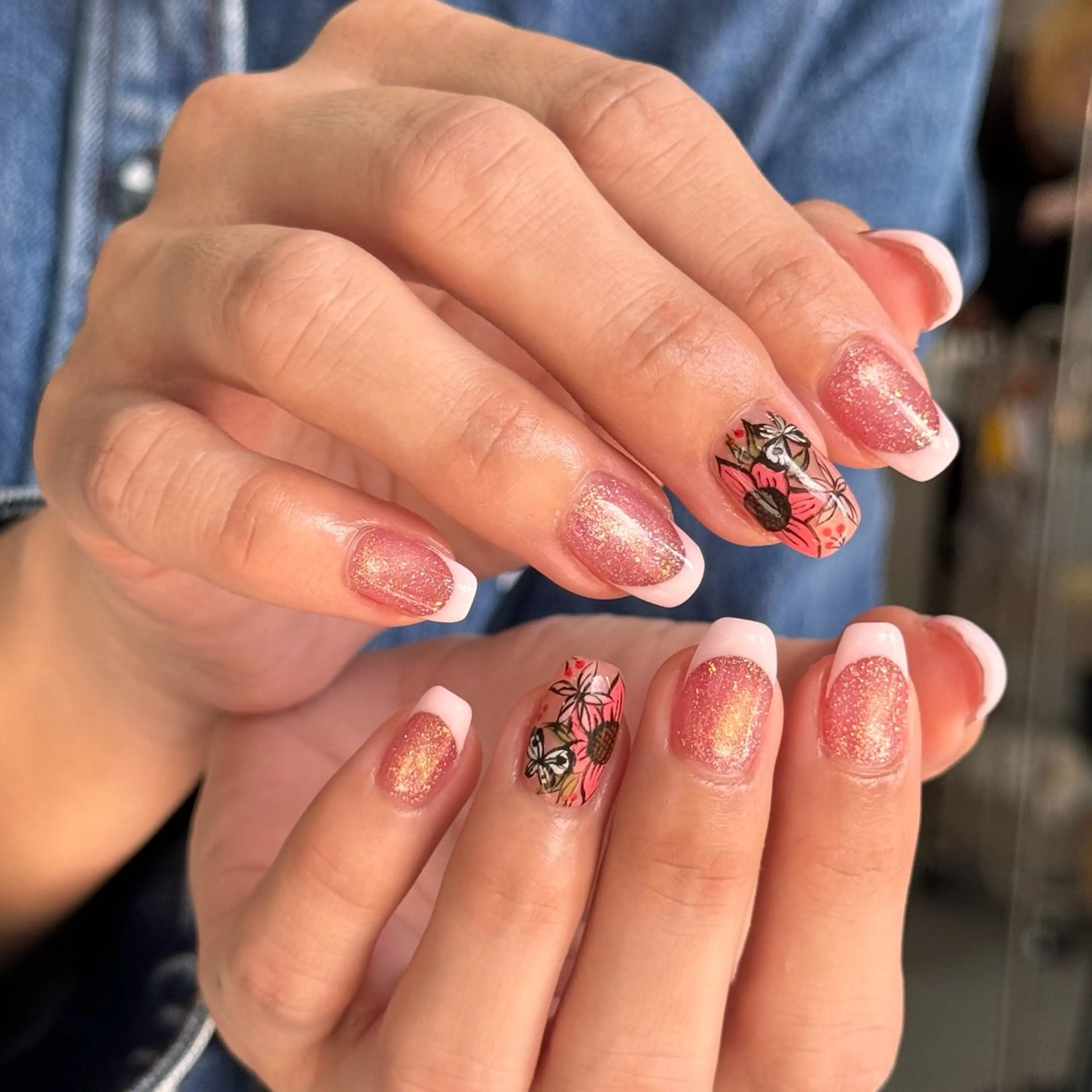 ネイル フレンチネイル ハンドネイル HARUKA ネイリスト福岡/薬院のネイルデザイン