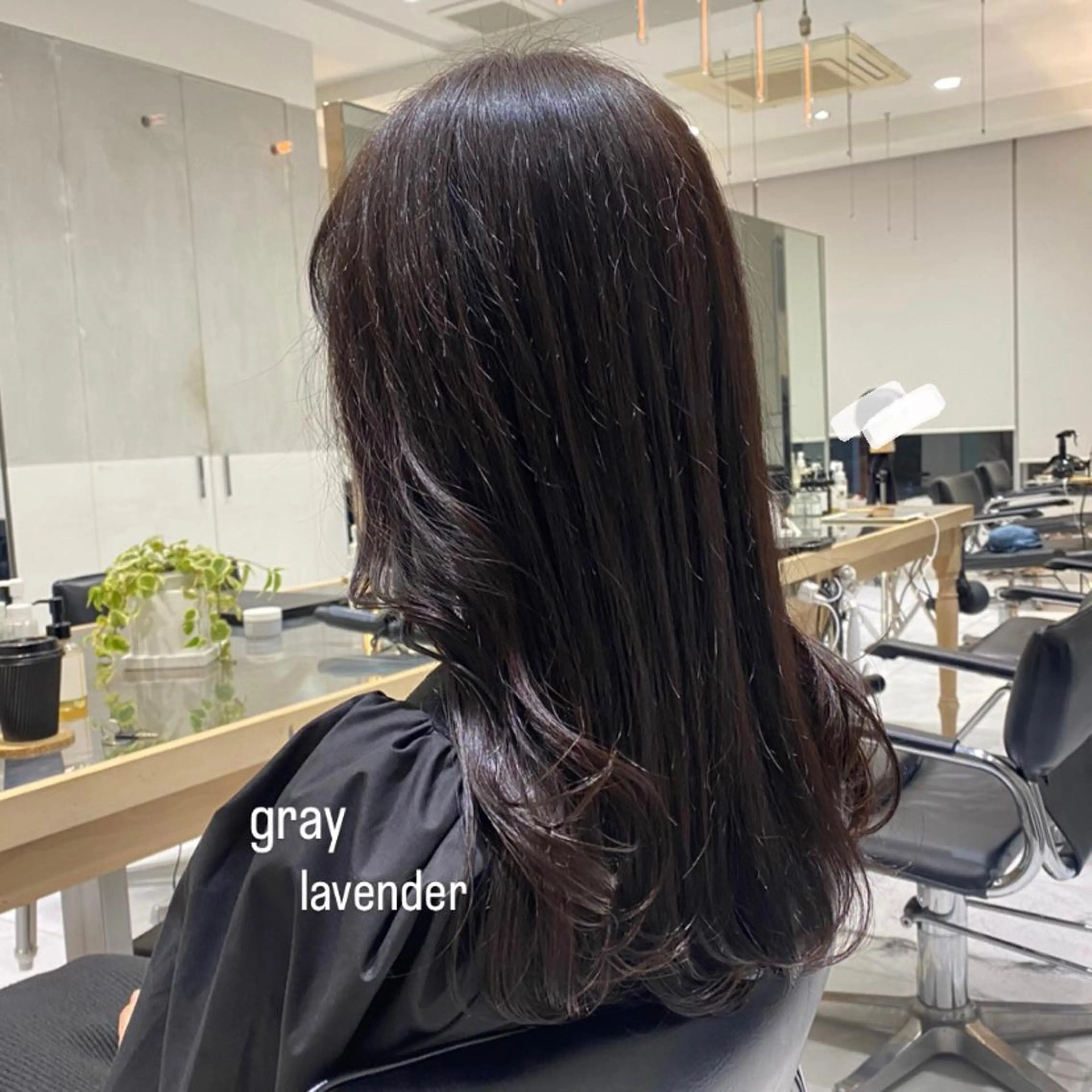 セミロング カラー ヘアカラー トリートメント 艶感/ナチュラル 🌿マアヤのヘアスタイル
