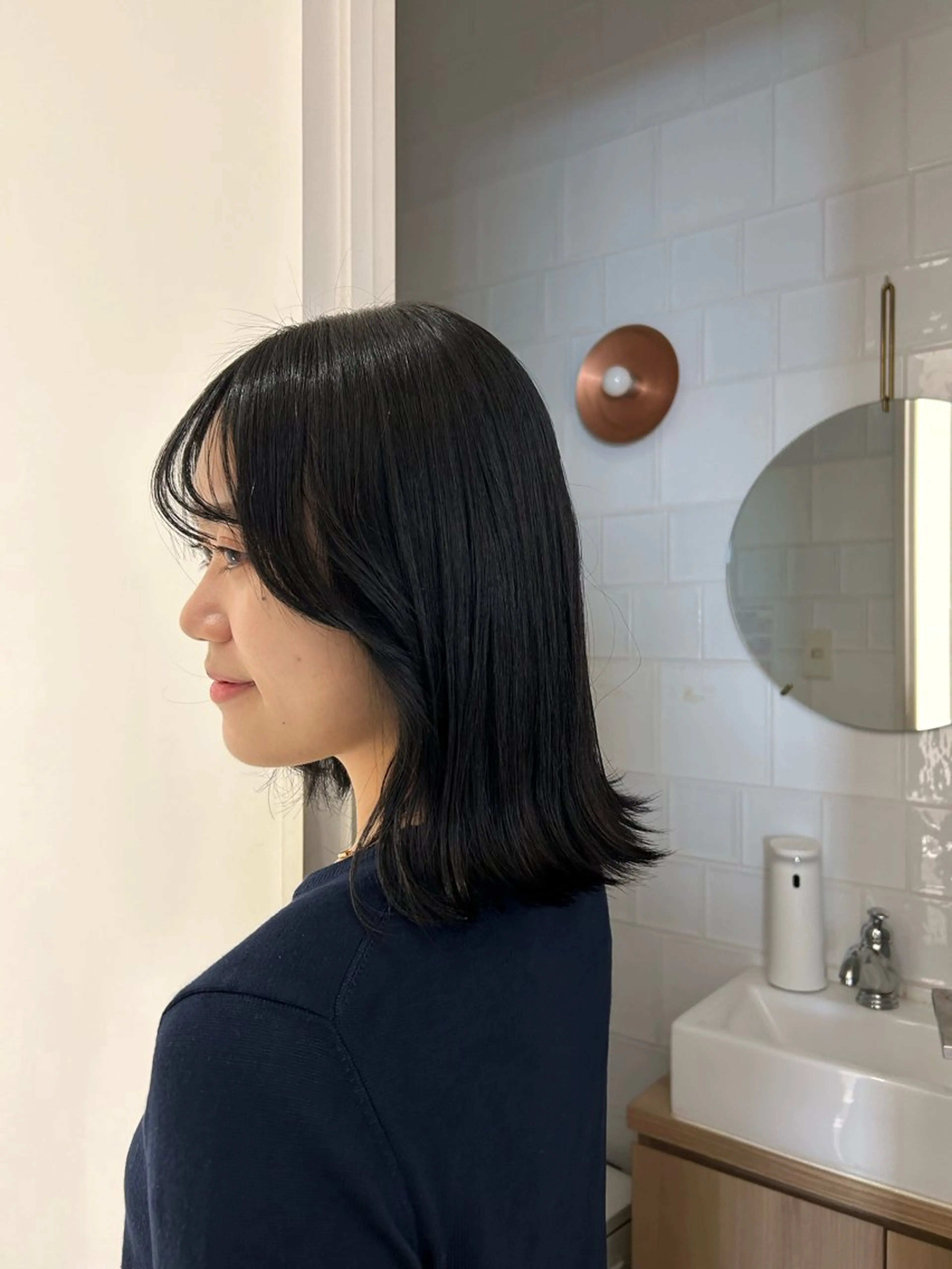 ミディアム カラー mimi🪐 /MASHU🖤のヘアスタイル