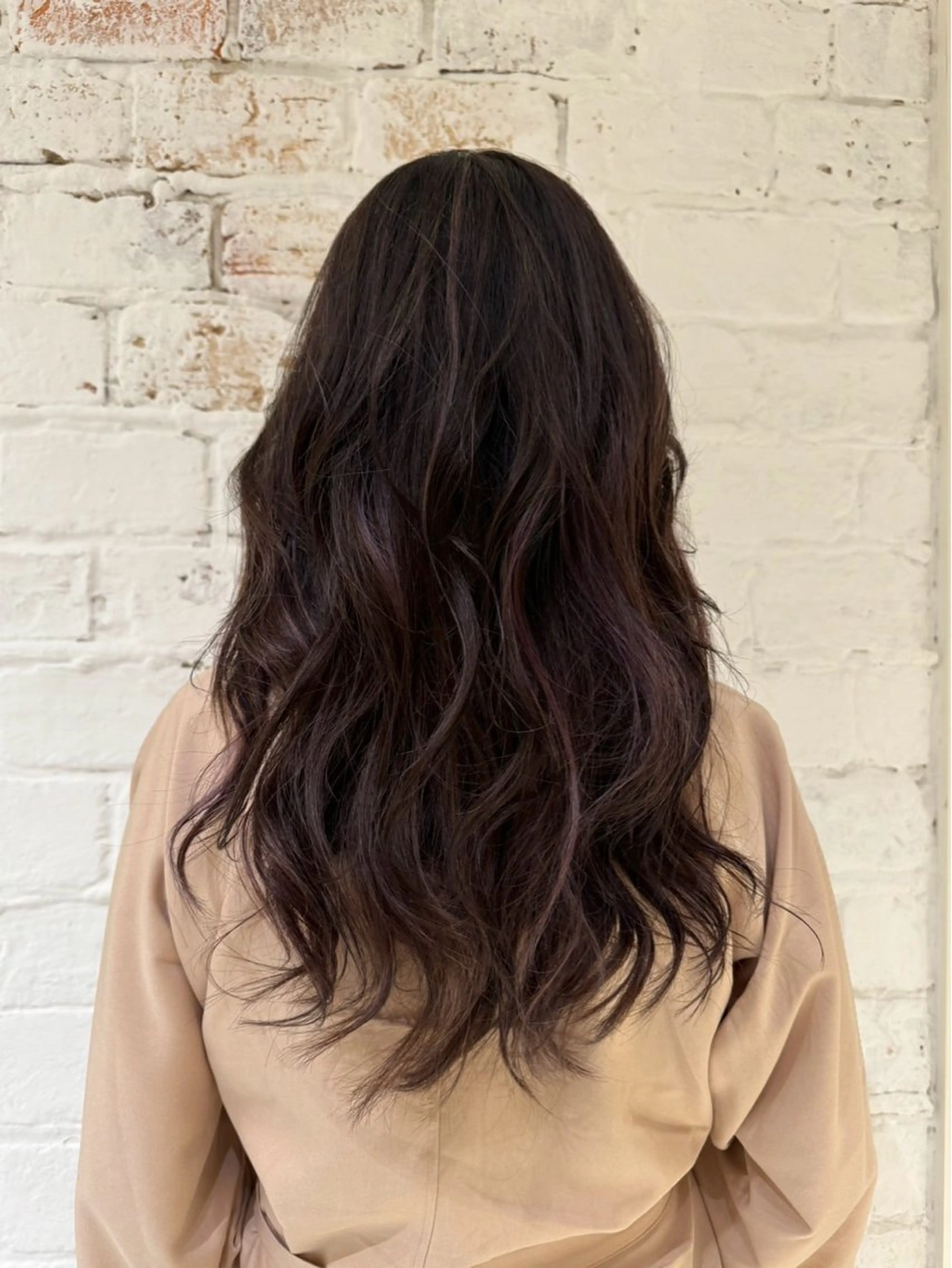 カラー グラデーションカラー 白石 恵美のヘアスタイル