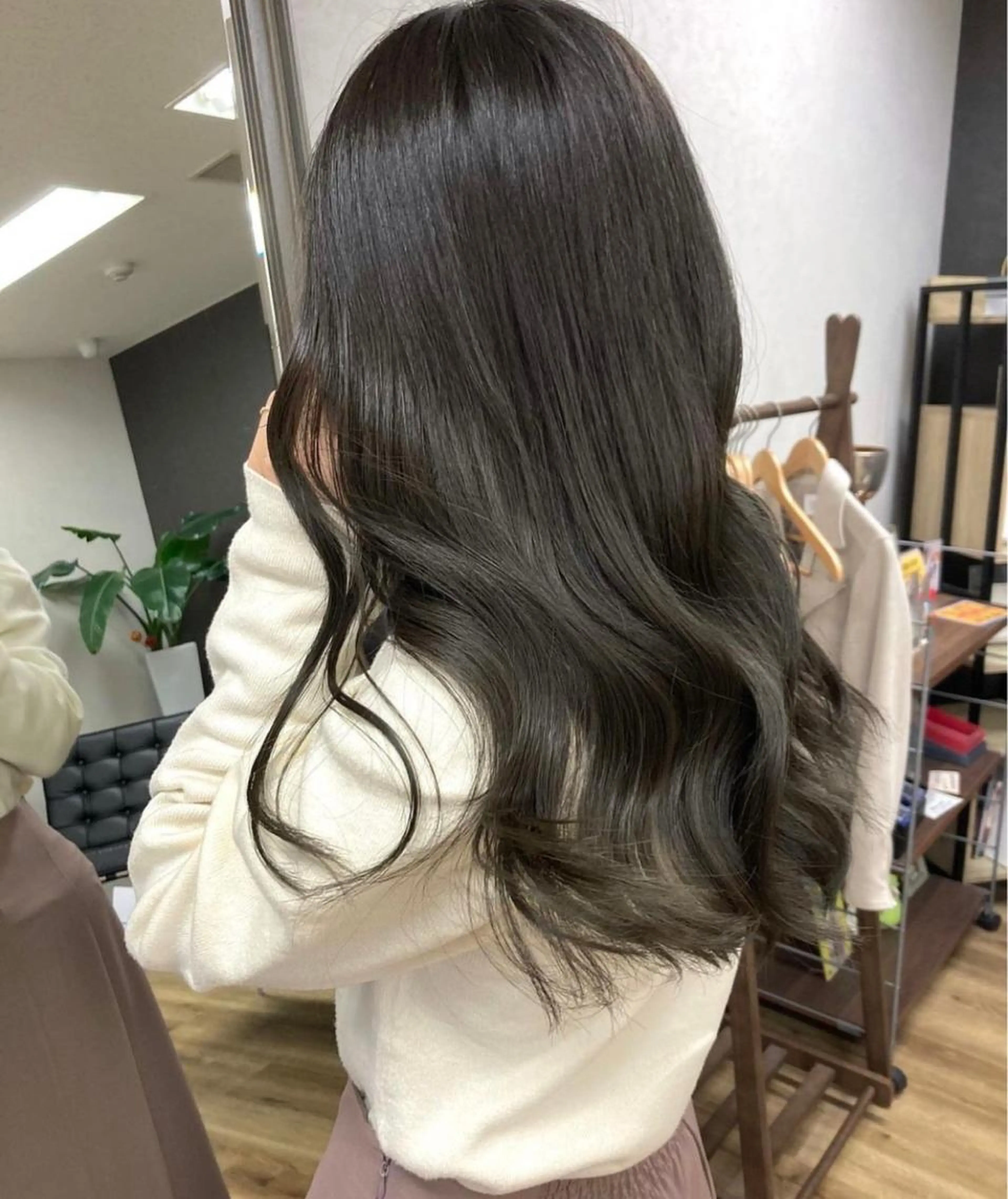 【🫧当日予約限定🫧】ブリーチなしワンカラー➕前髪カットの写真