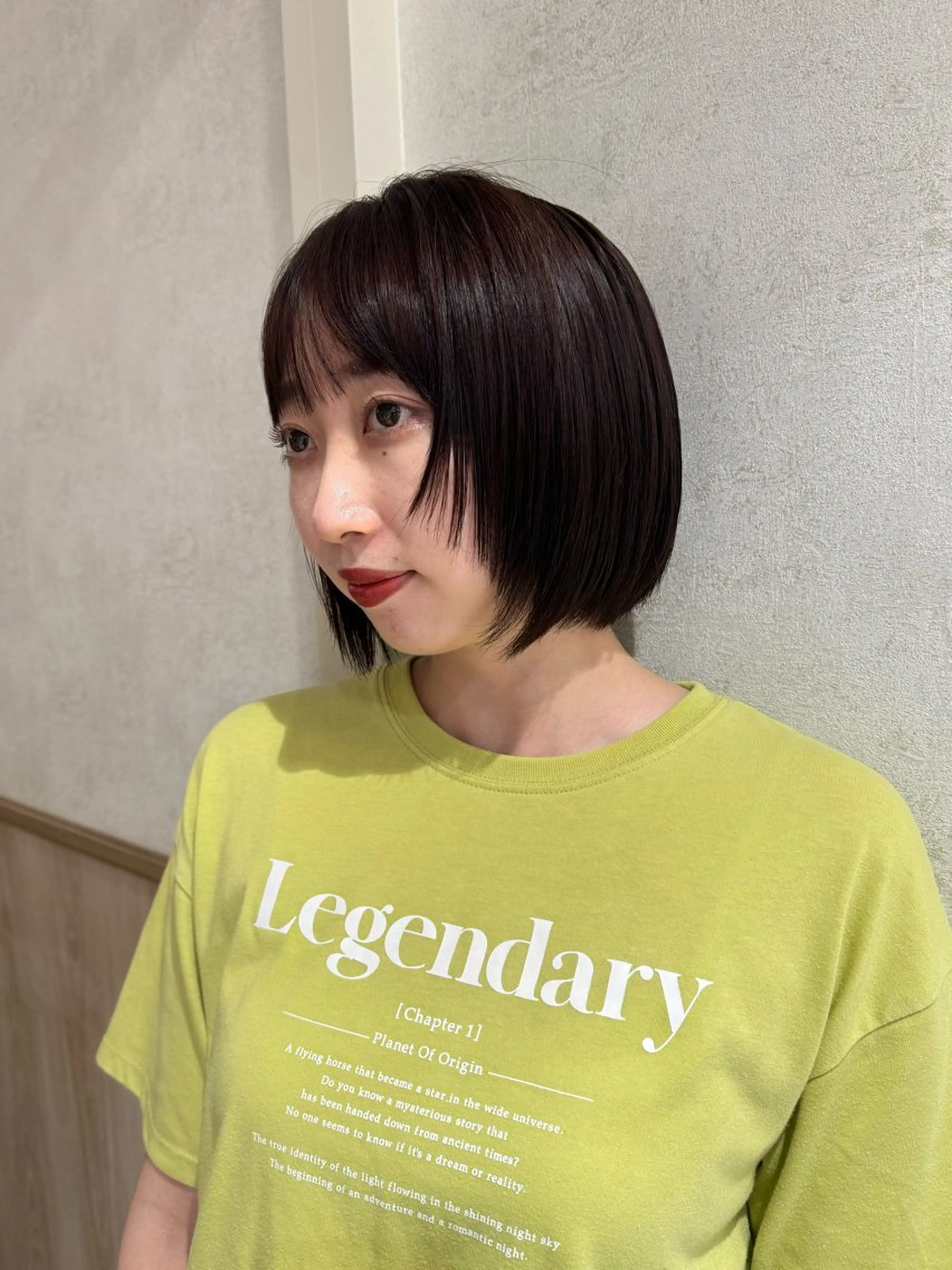 ショート カラー Sora/レイヤー/ 似合わせカラー🤎のヘアスタイル