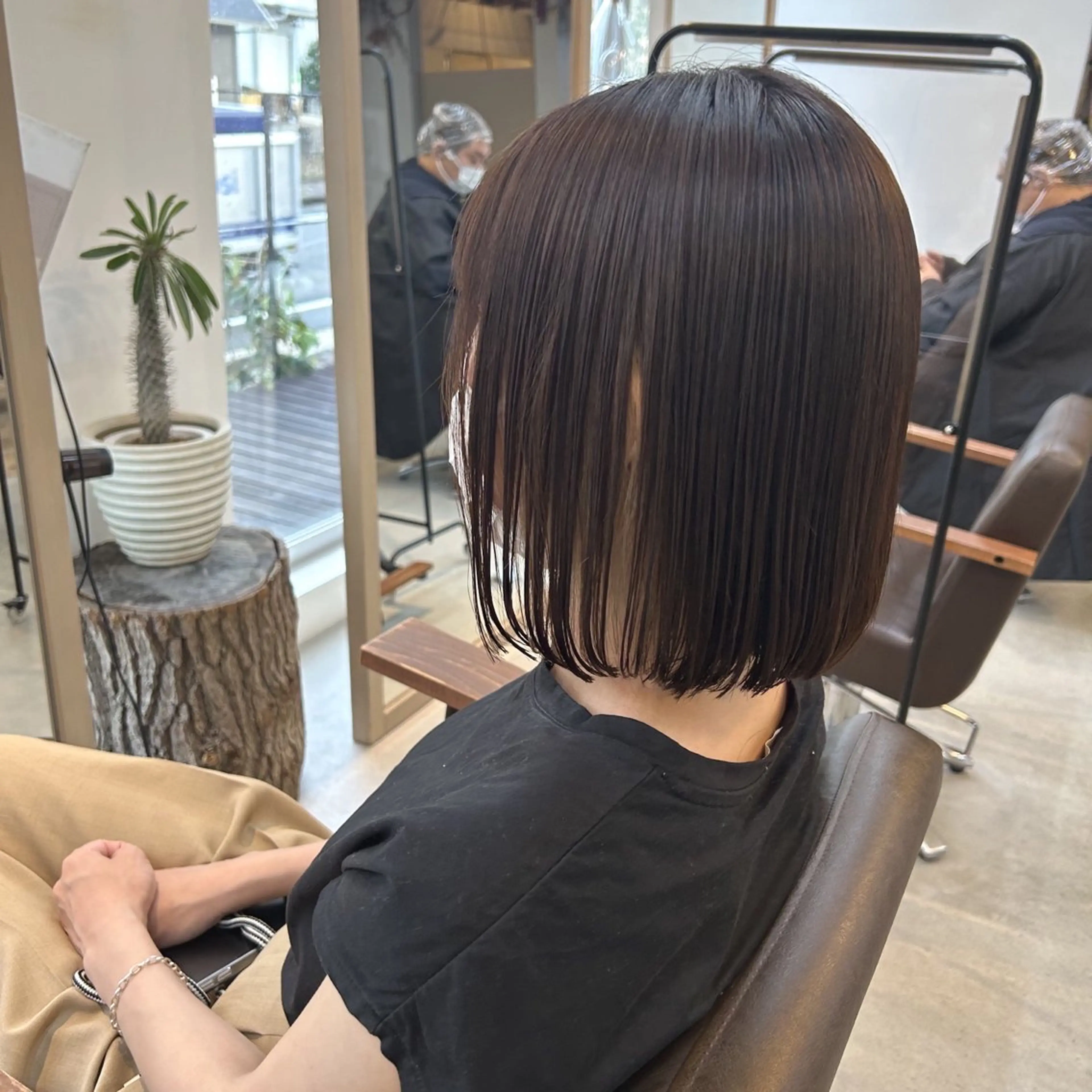 カット & 縮毛矯正の写真