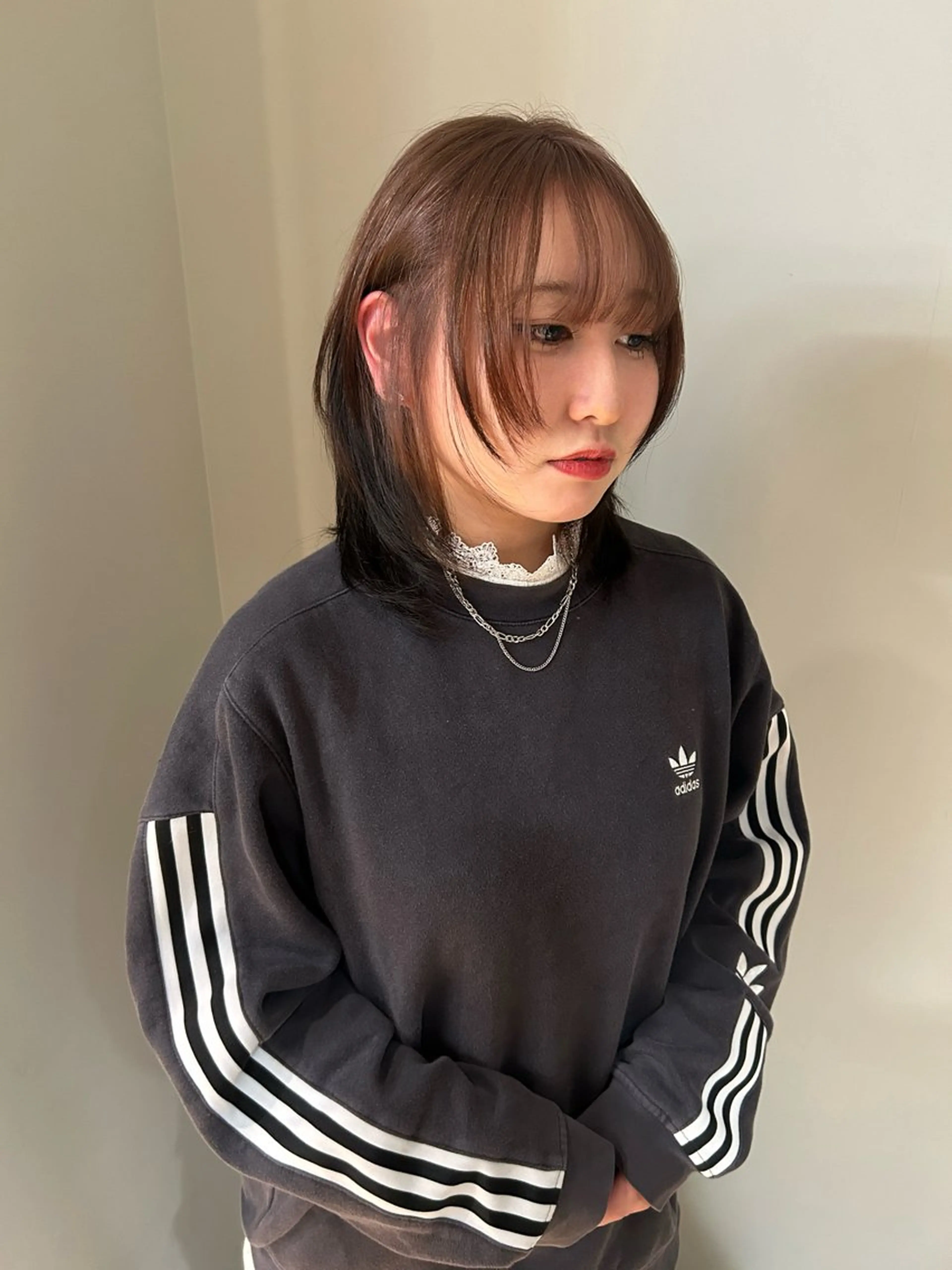 ミディアム カラー funnu ⋆꙳なつみのヘアスタイル