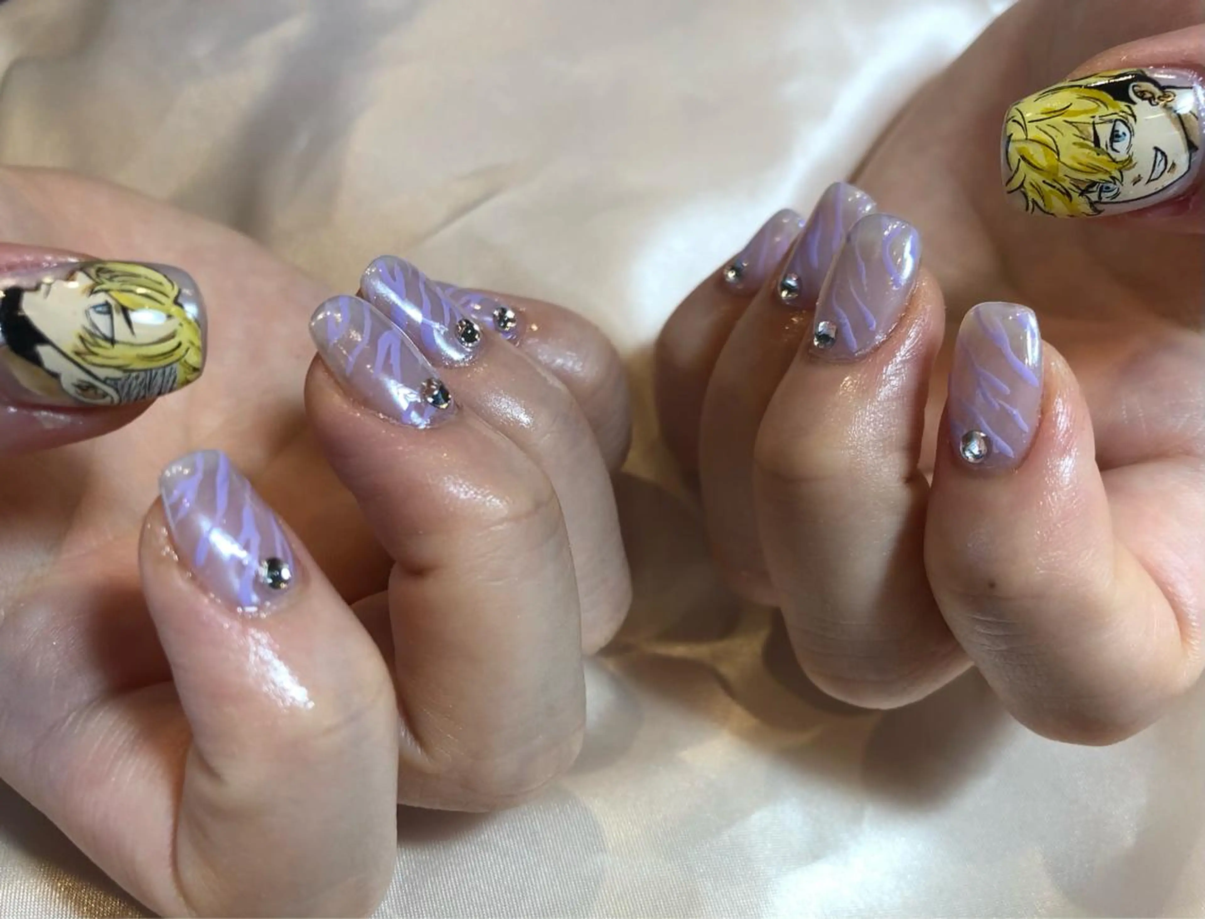 ネイル アートネイル ハンドネイル パラあり！フィルイン 美フォルムのネイルデザイン