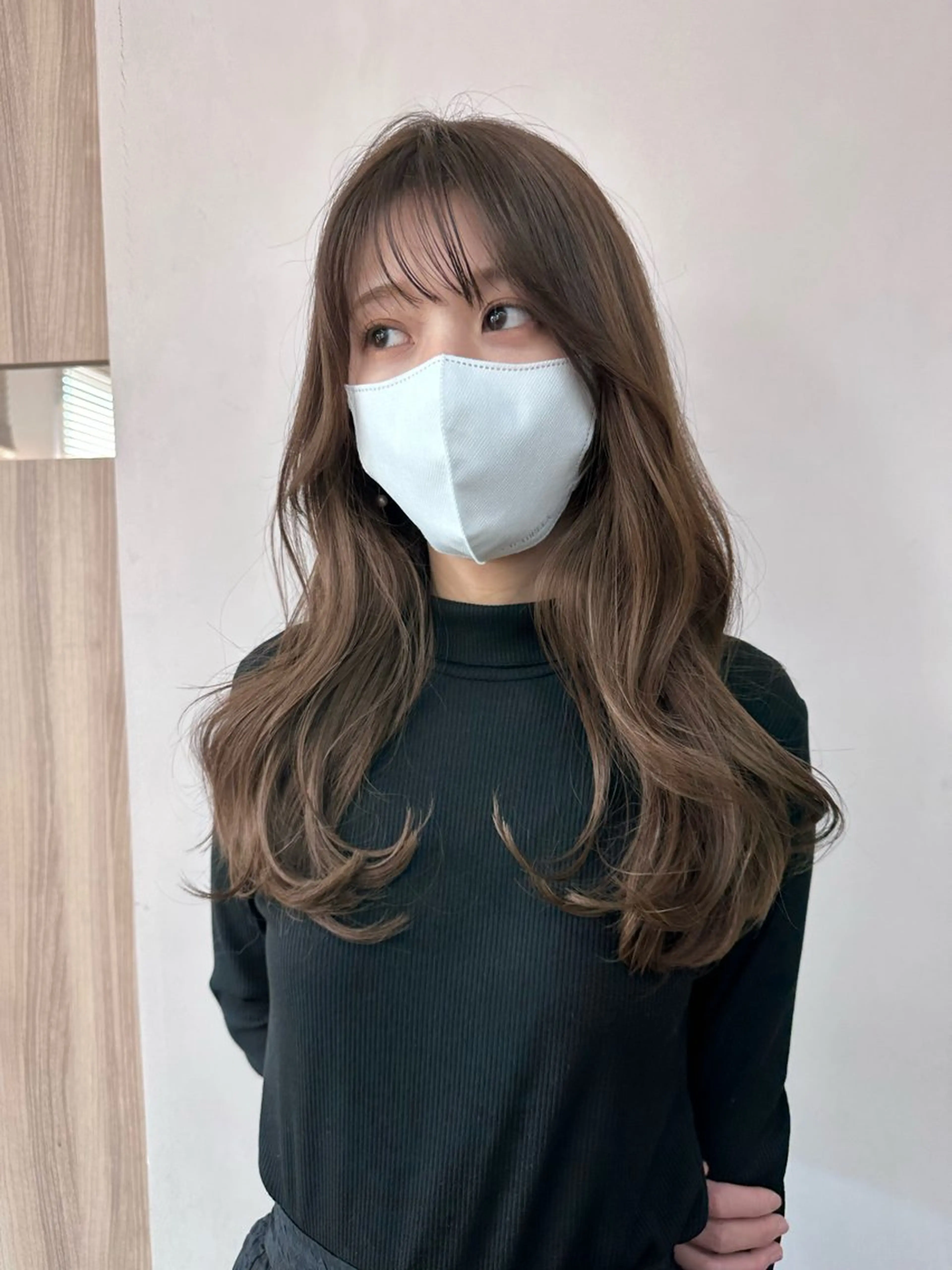 ロング 中島 結子のヘアスタイル