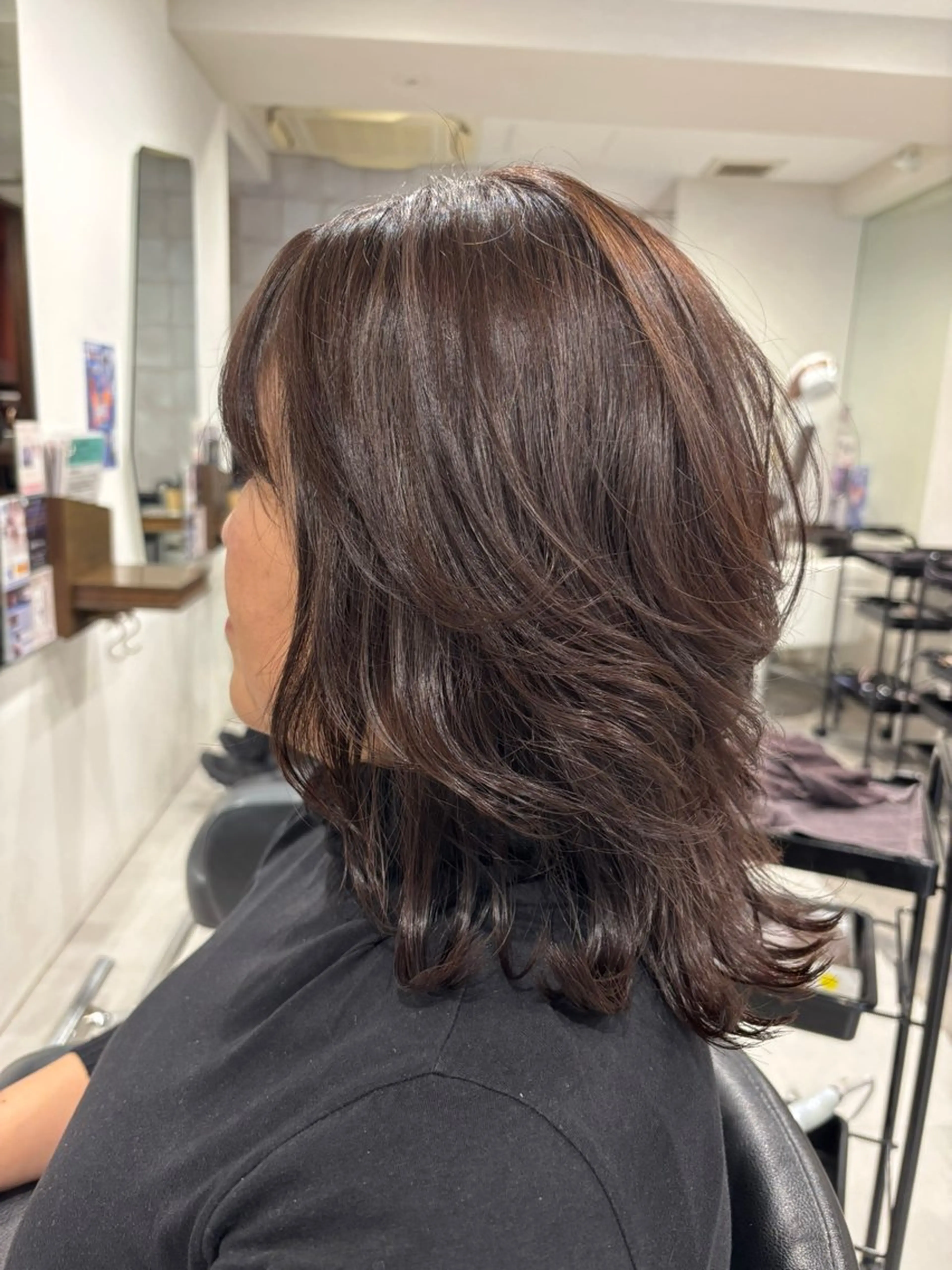 ミディアム カラー luludi  by  aphrodite所属・APHRODITE 銀座/高橋 洸太のヘアスタイル