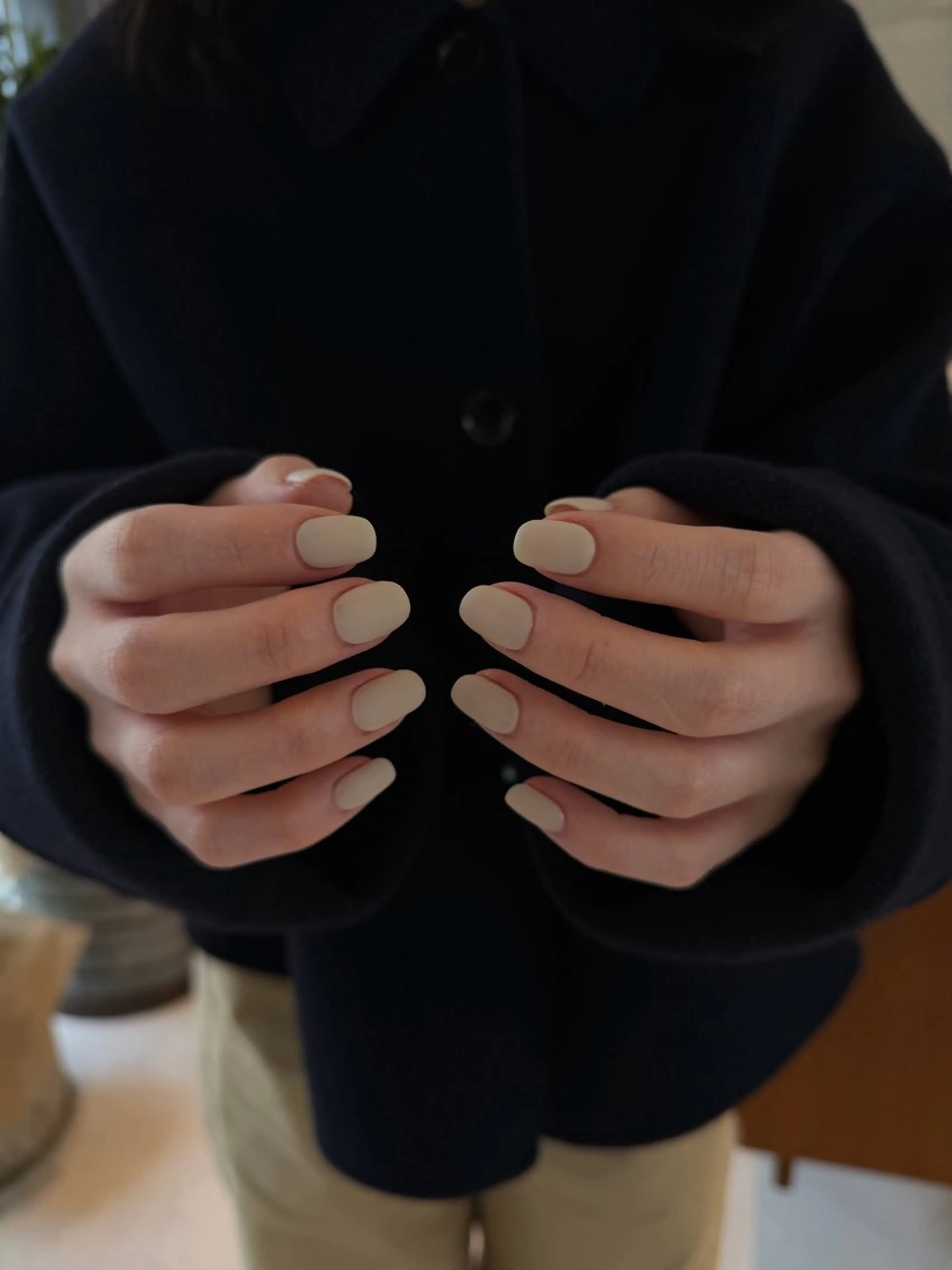 ネイル マットネイル シンプルネイル anuw hinaのネイルデザイン