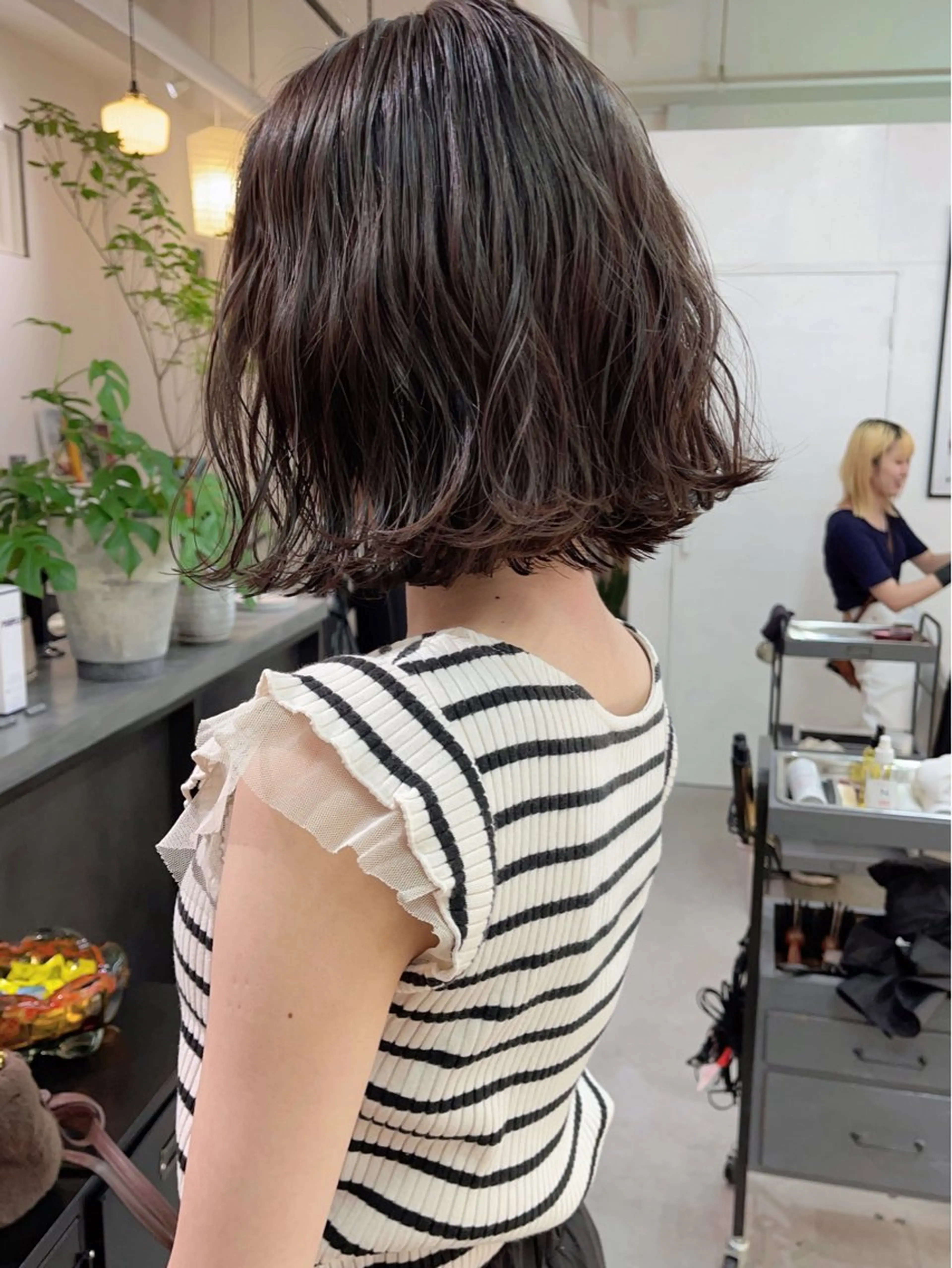 ショート カラー パーマ カット ヘアカラー パーマ トリートメント ooit 【オーイット】のヘアスタイル