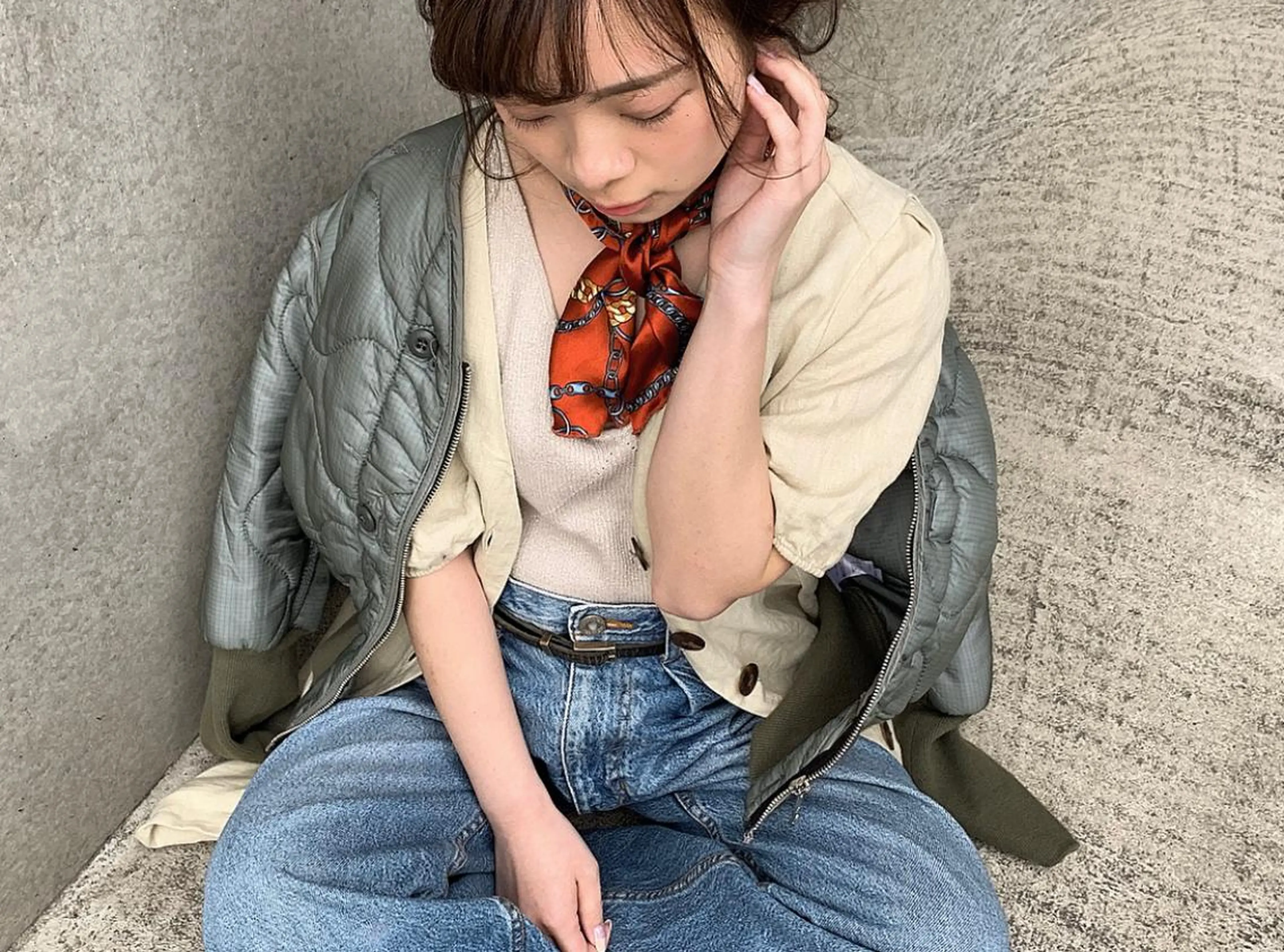 セミロング ヘアアレンジ ITO YUKIのヘアスタイル