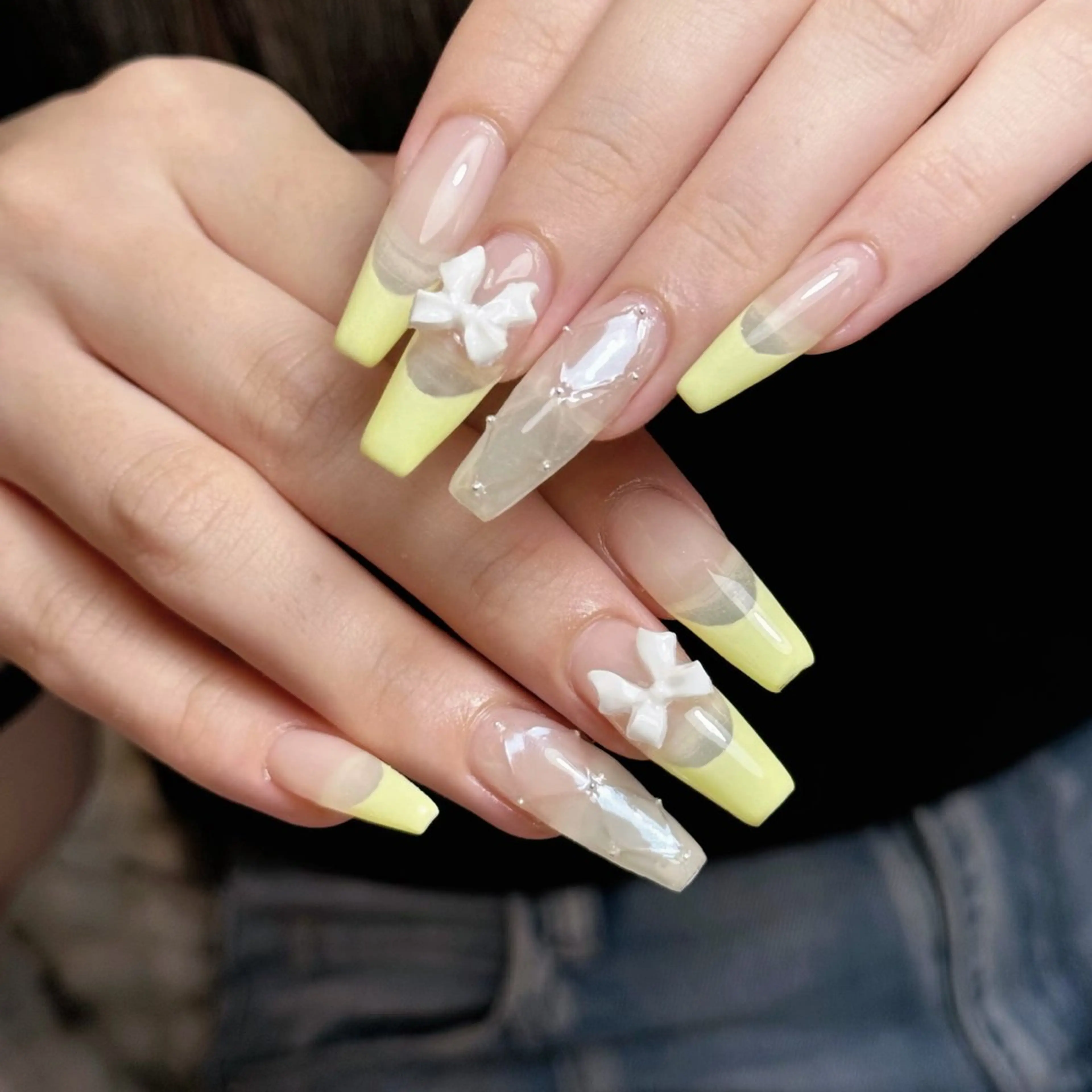 ネイル フレンチネイル 韓国ネイル オフィスネイル シンプルネイル 夏ネイル nailsalon ChuColaのネイルデザイン