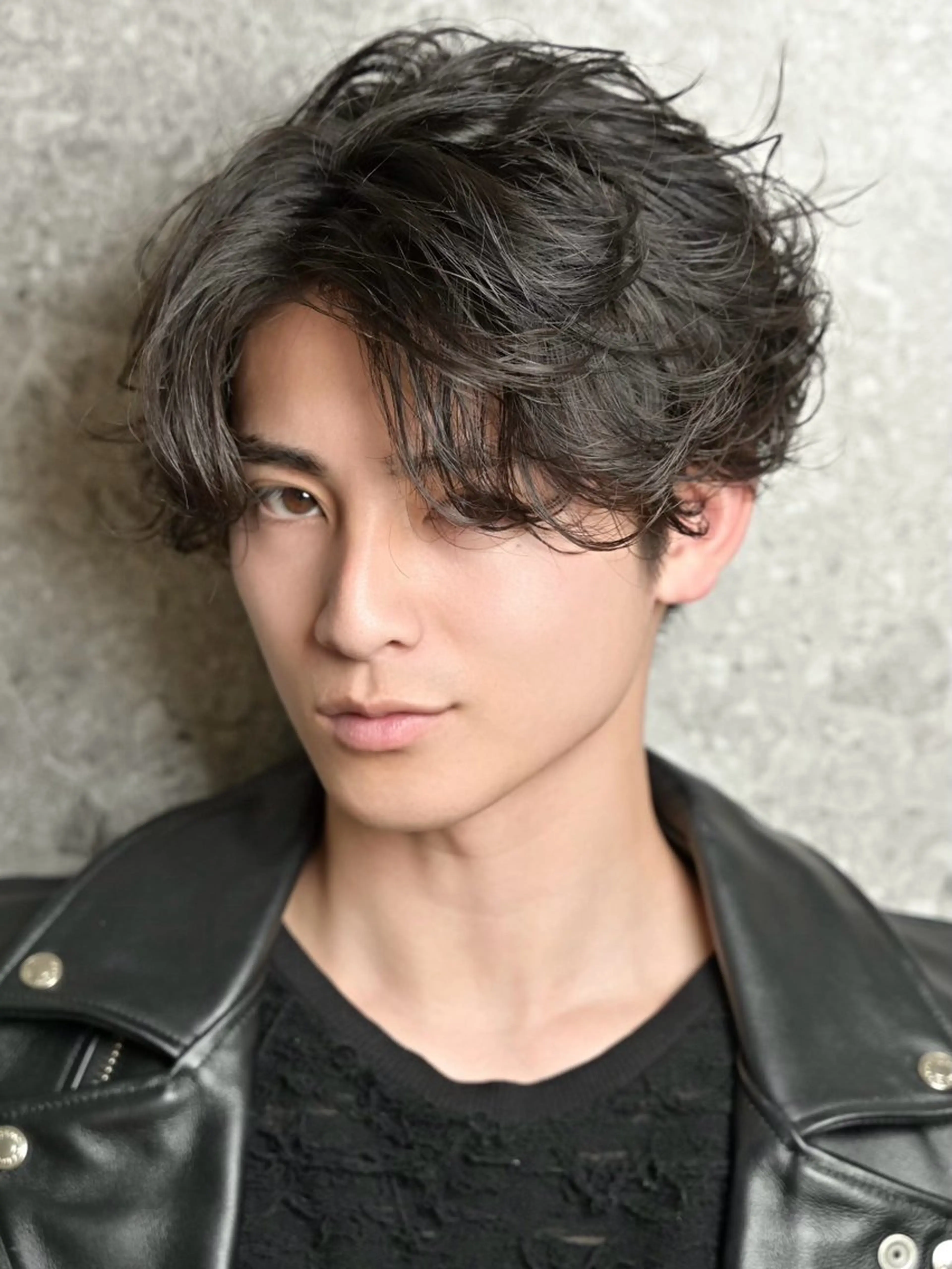 メンズ フェザーパーマ メンズパーマ カット パーマ 【公式】LUCEY 川越のヘアスタイル