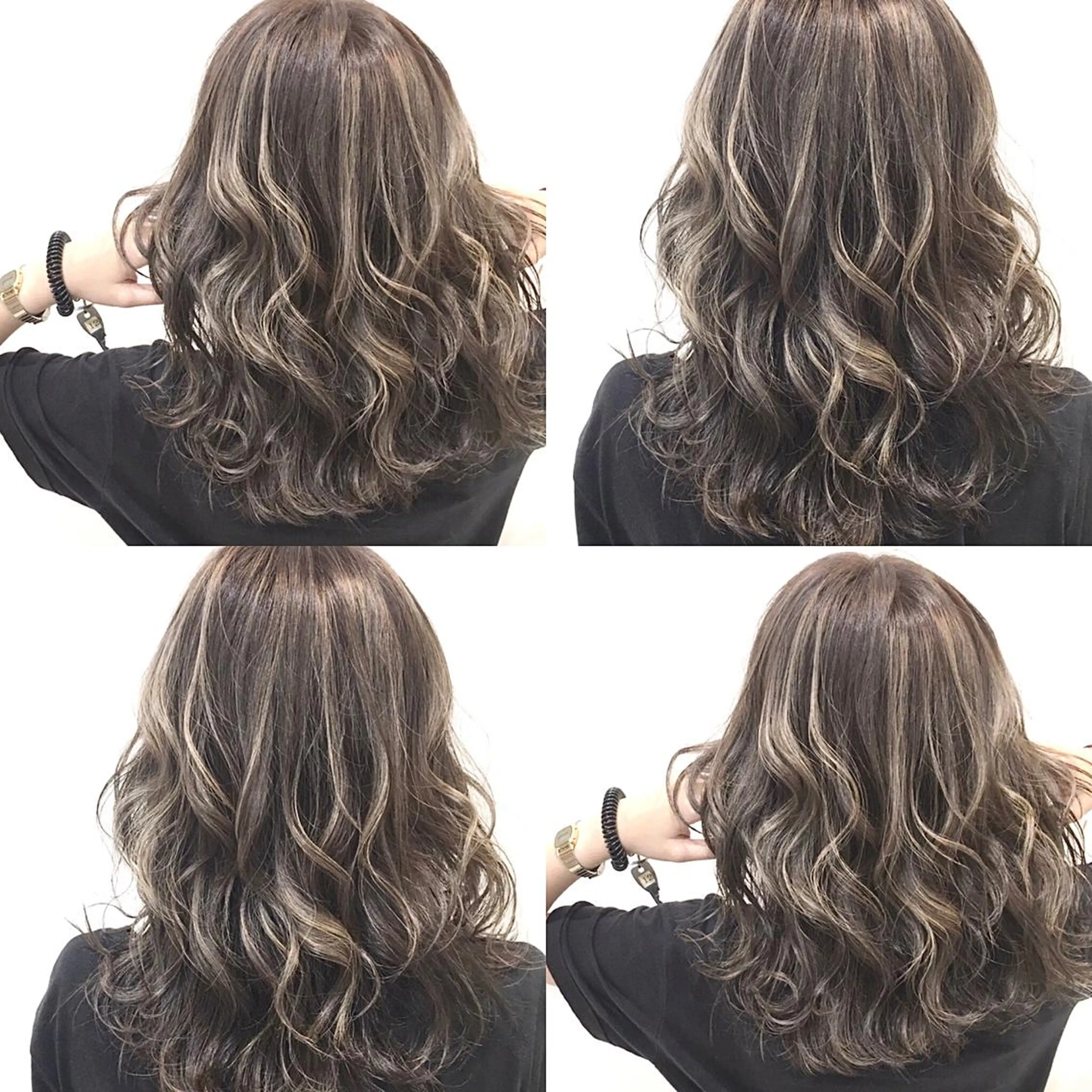 ロング カラー ハイライトカラー ハイライト ✨ハイトーン✨ 濱田知孝のヘアスタイル