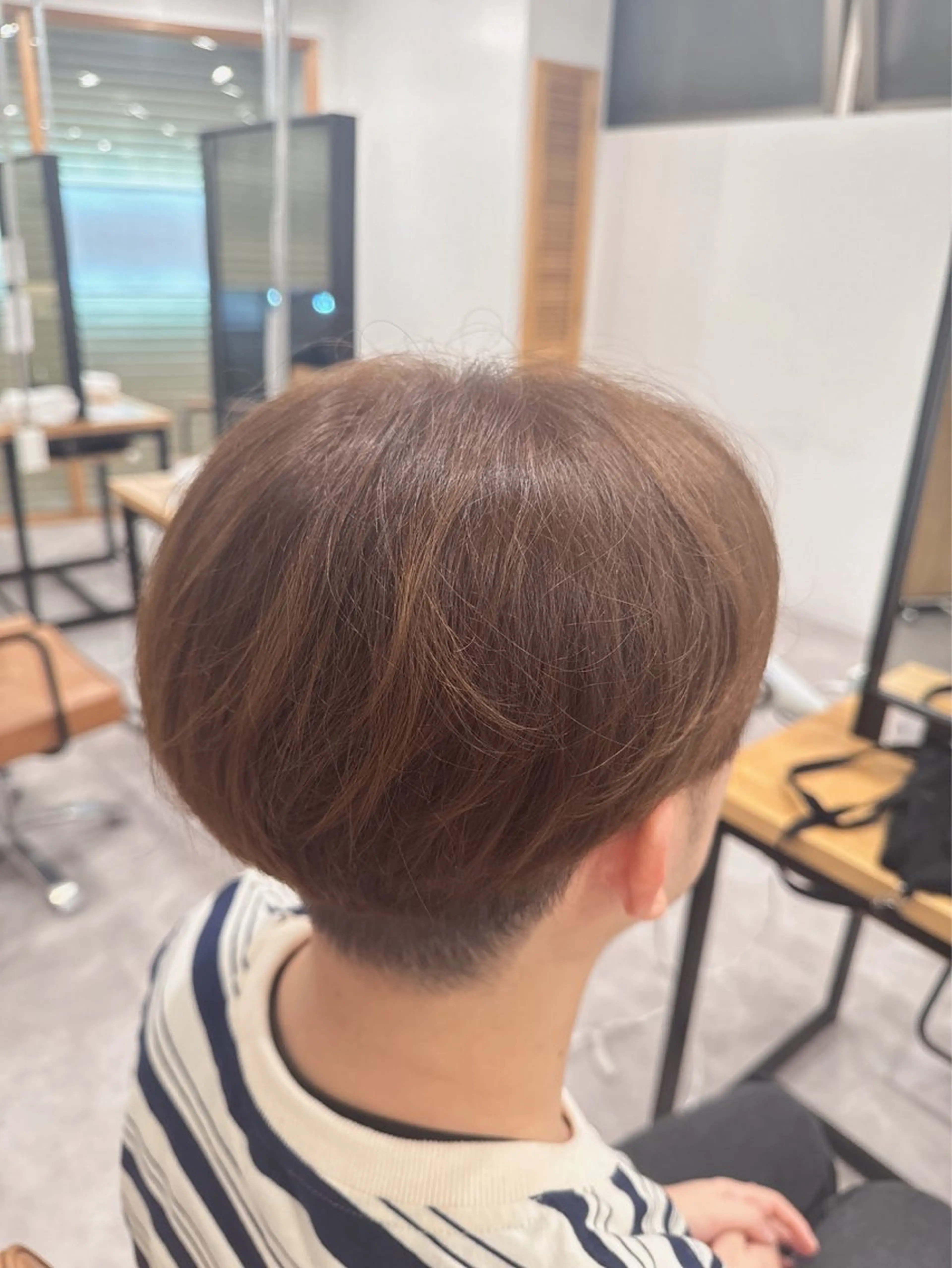 ショート カラー メンズ SHIAN 橋本 Daikiのヘアスタイル